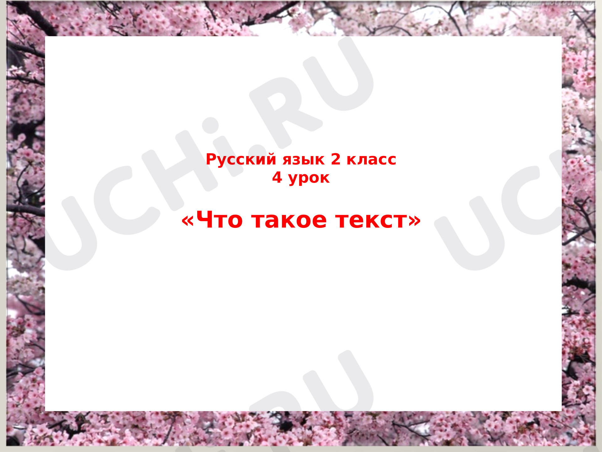 Предпросмотр материала Что такое текст