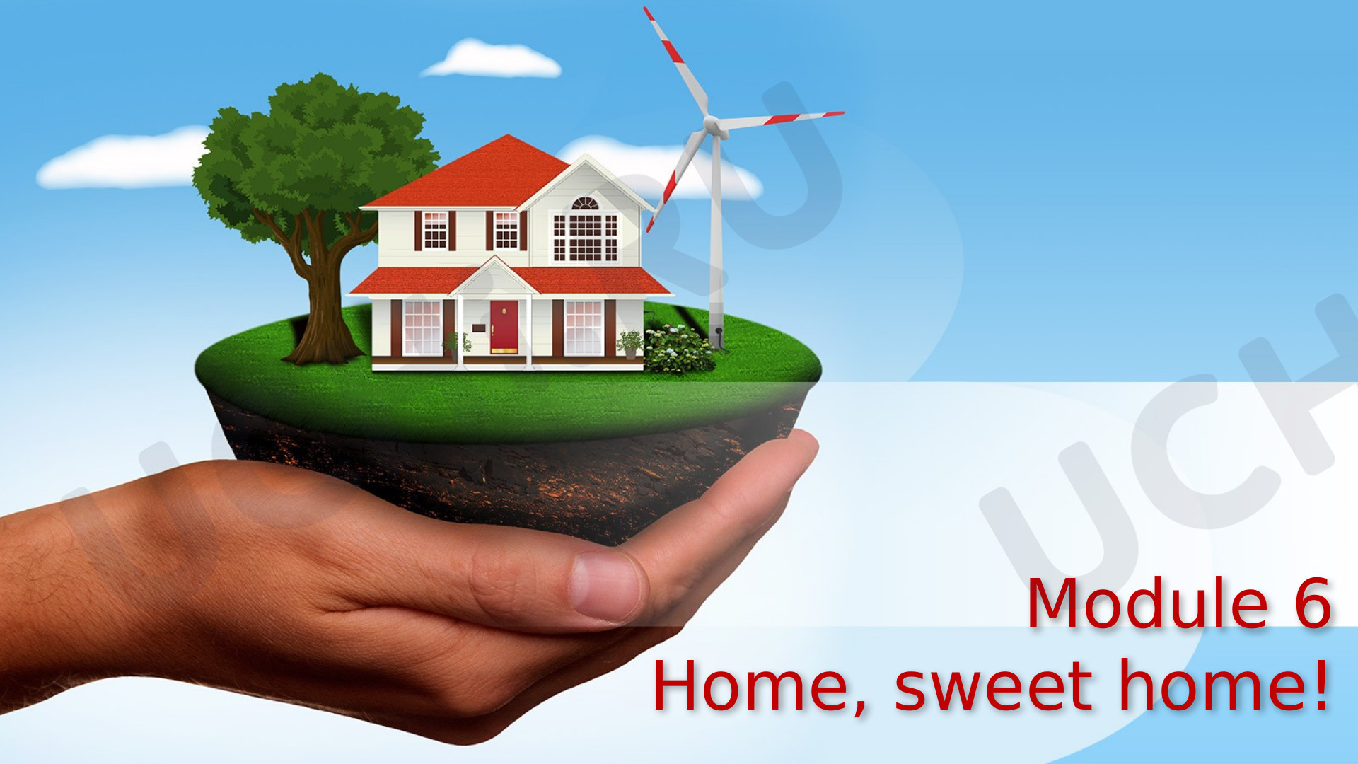 Предпросмотр материала My house