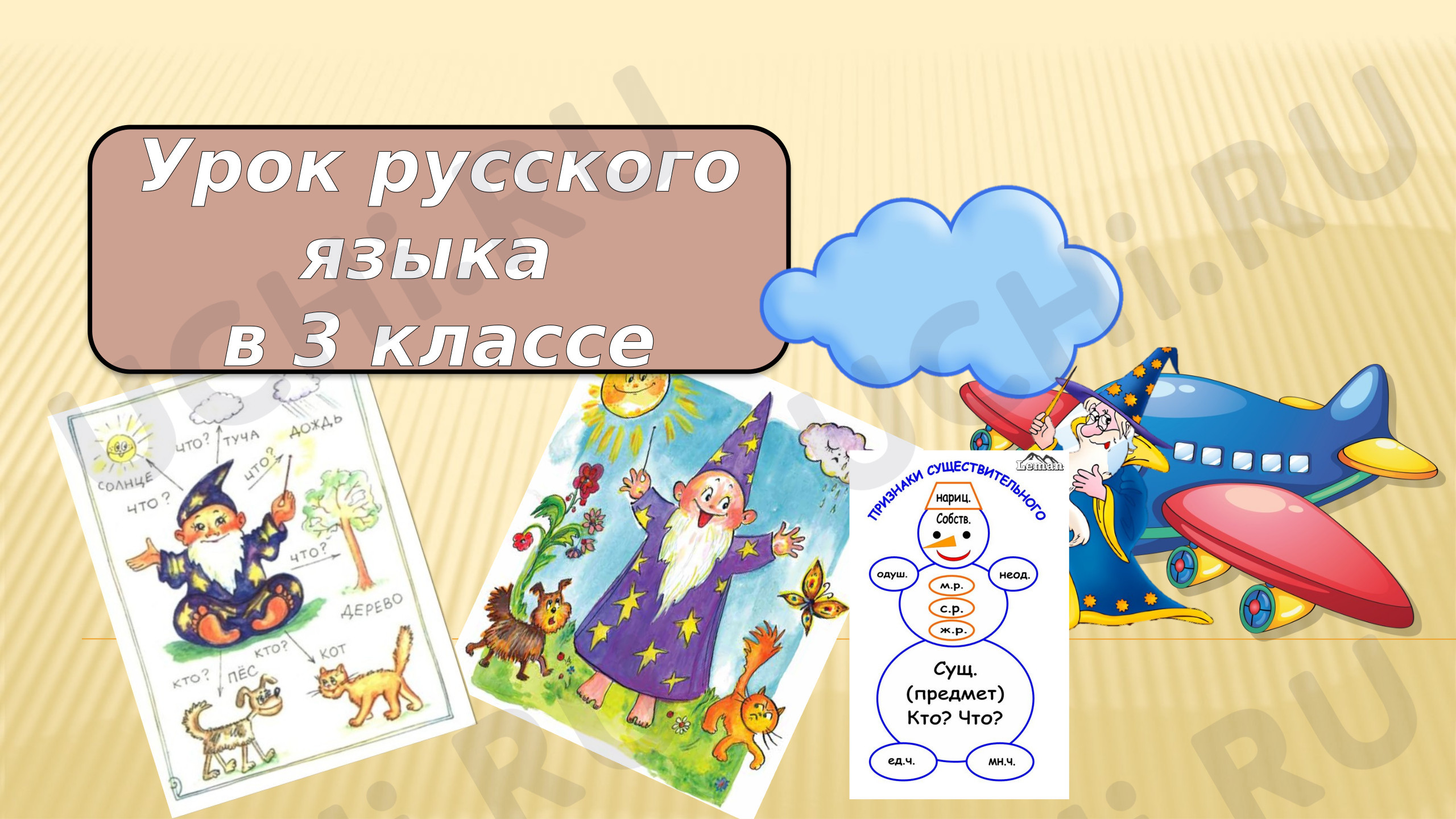 Предпросмотр материала Имя существительное и его роль в речи