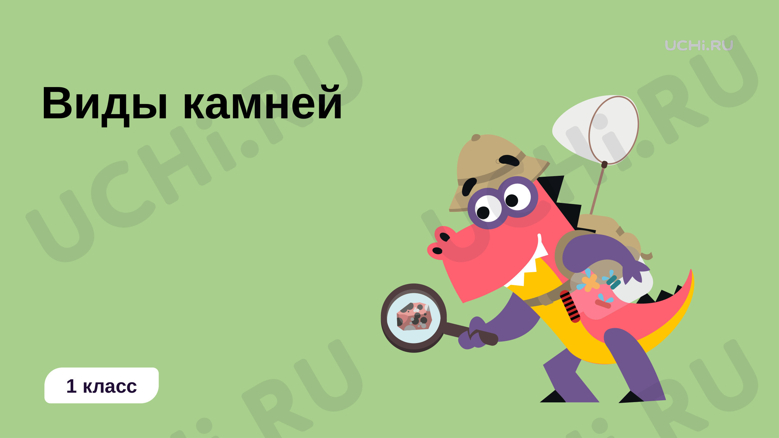 Предпросмотр материала Виды камней