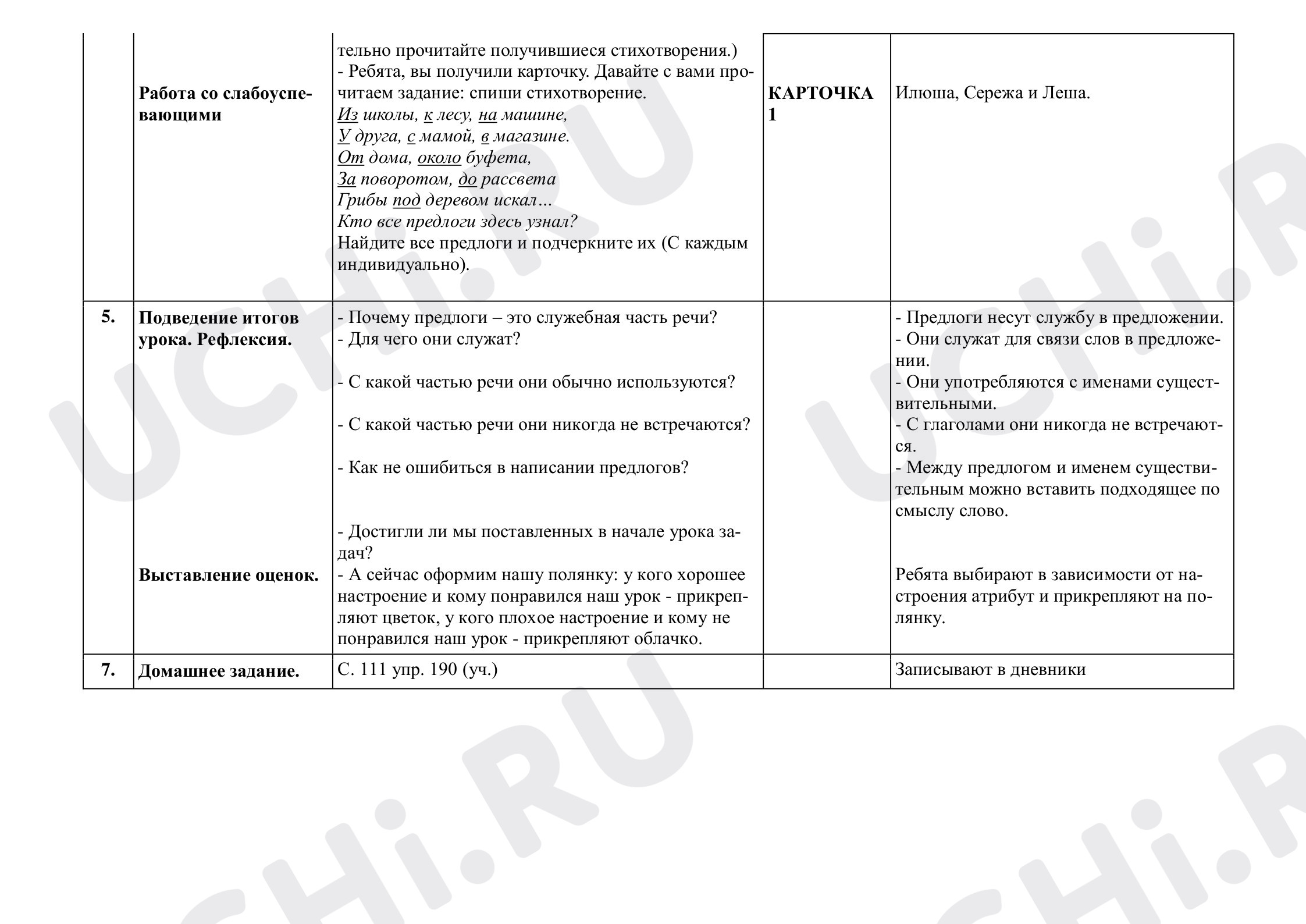 Презентация к уроку русского языка_Раздельное написание предлогов_2  класс_Школа России: Раздельное написание предлогов со словами | Учи.ру