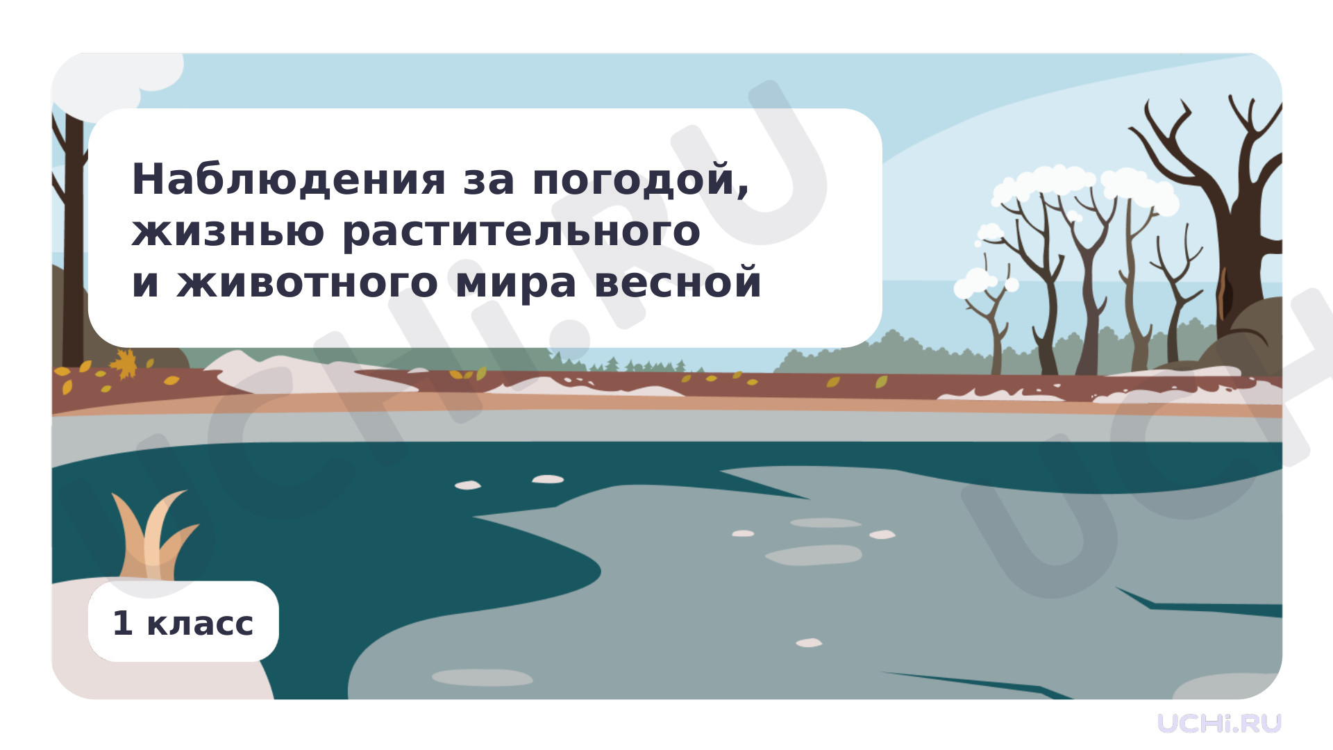 Предпросмотр материала Наблюдения за погодой, жизнью растительного и животного мира весной