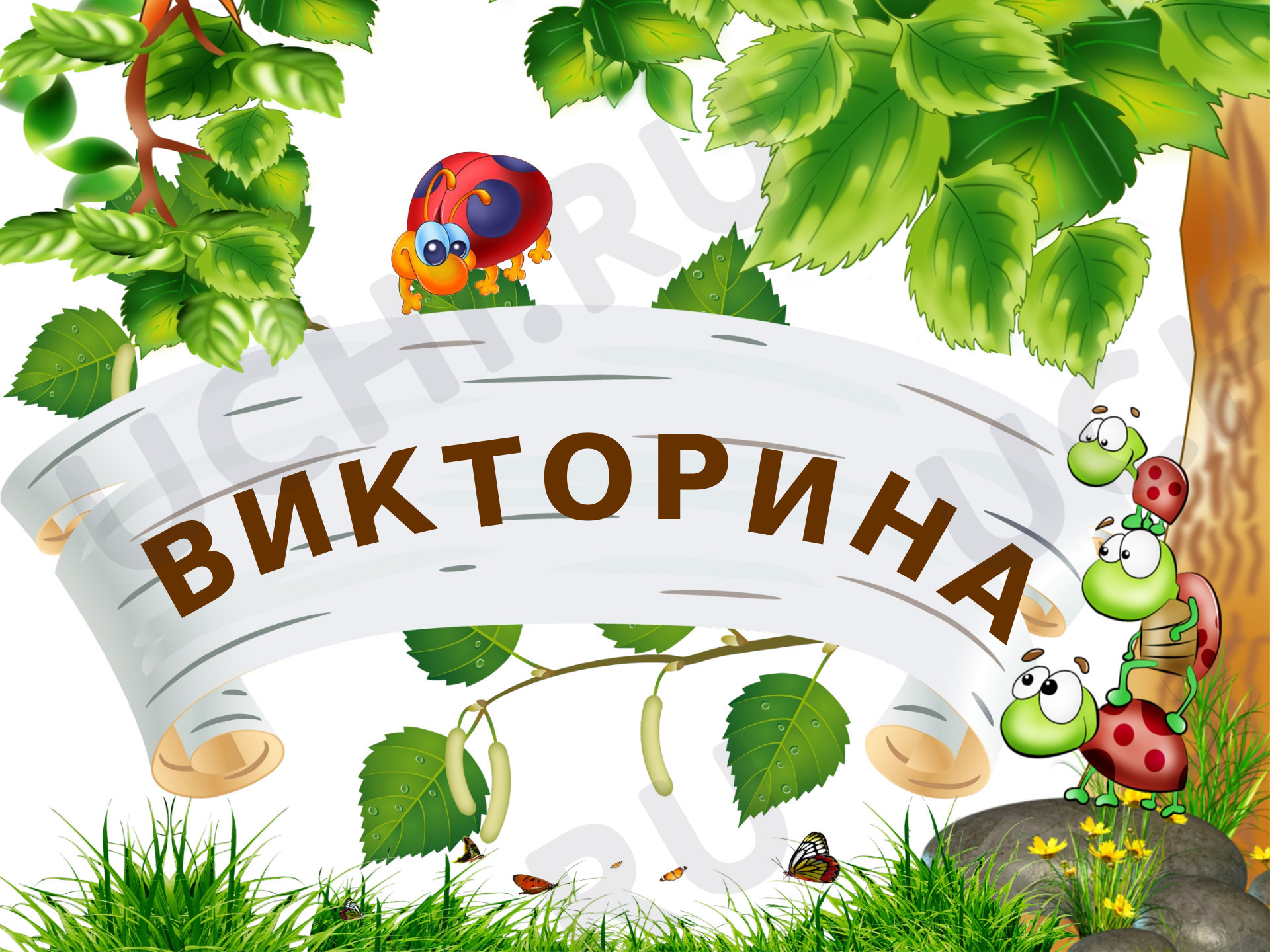 Предпросмотр материала Презентация "Викторина о природе"