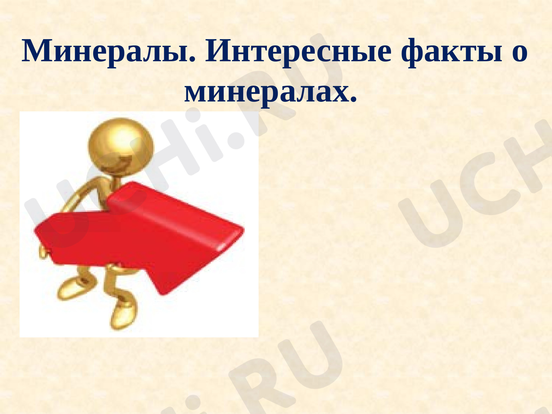 Предпросмотр материала Минералы