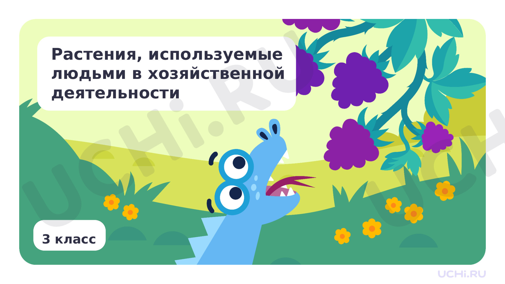 Предпросмотр материала Растения, используемые людьми в хозяйственной деятельности