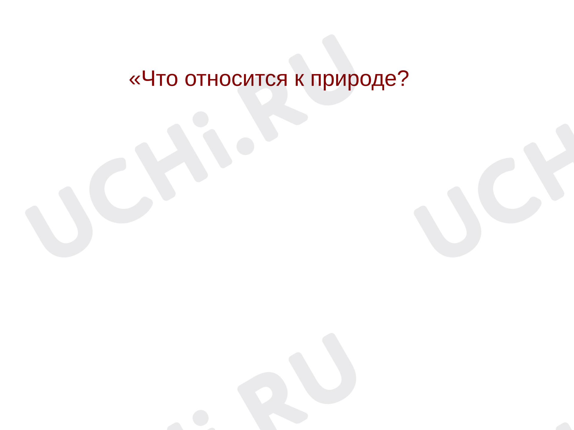 Предпросмотр материала Презентация по окружающему миру.