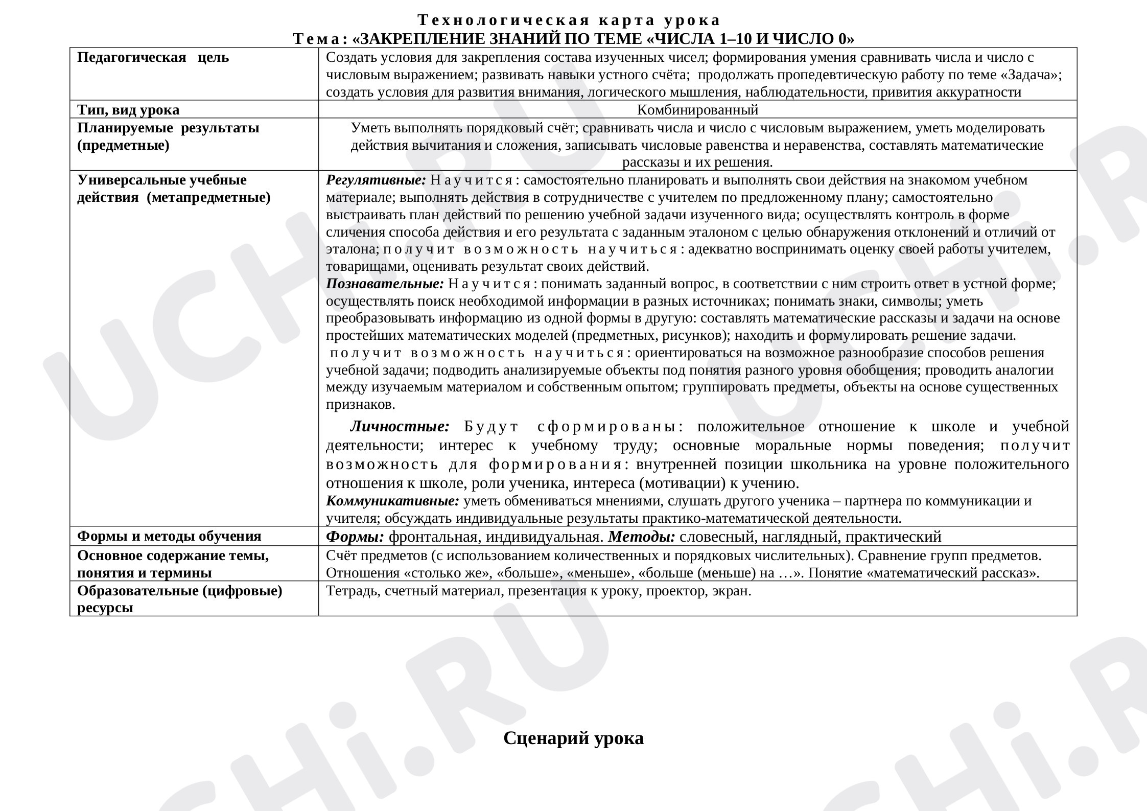 Числа от 1 до 10, проверочная работа. Математика 1 класс: Повторение и  обобщение изученного по теме «Числа от 1 до 10» | Учи.ру