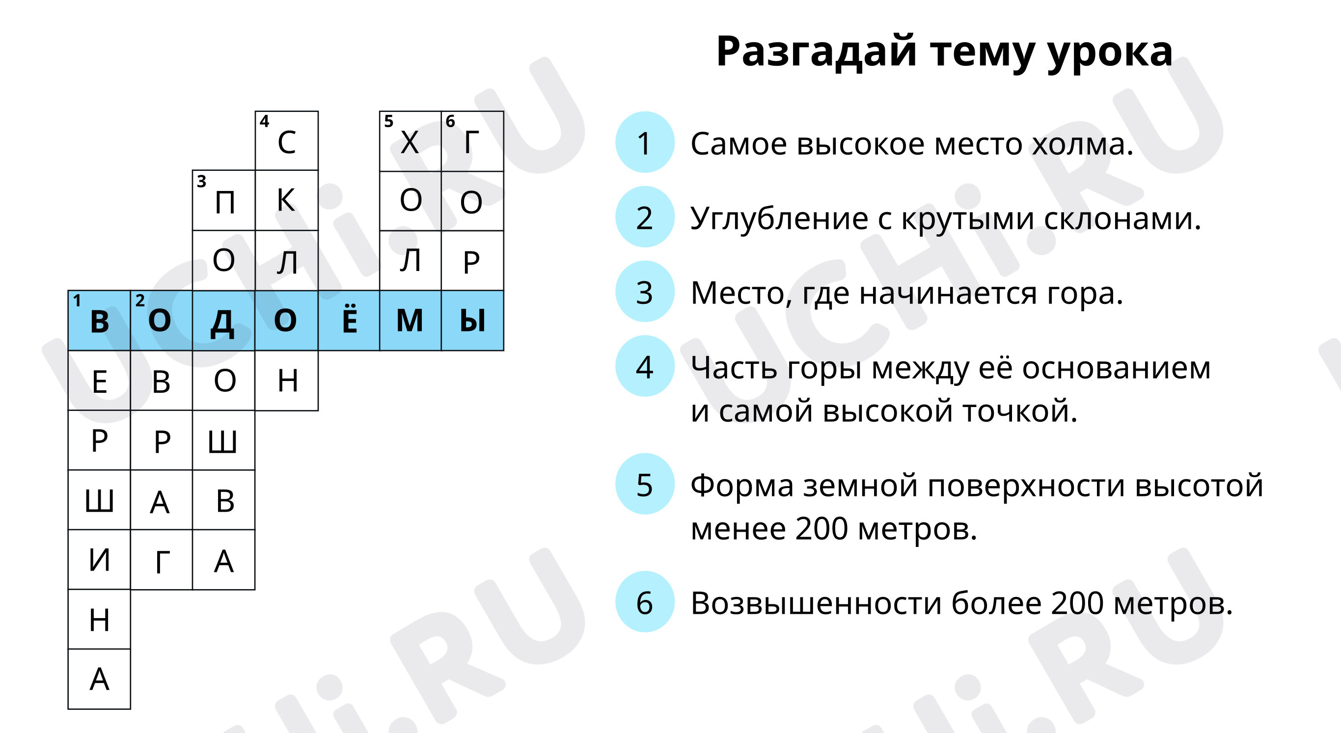 Мир вокруг, окружающий мир 2 класс | Подготовка к уроку от Учи.ру