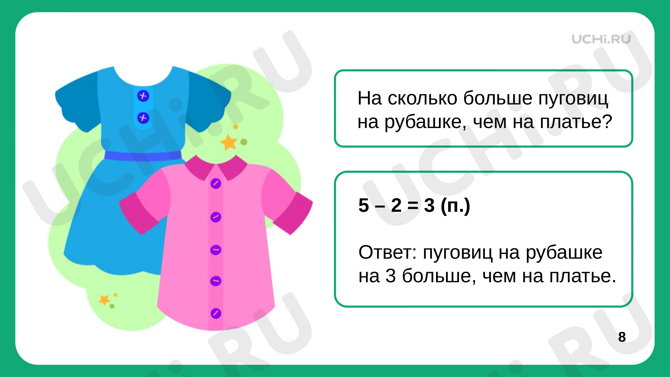 Сложение и вычитание до 10, математика 1 класс | Подготовка к уроку