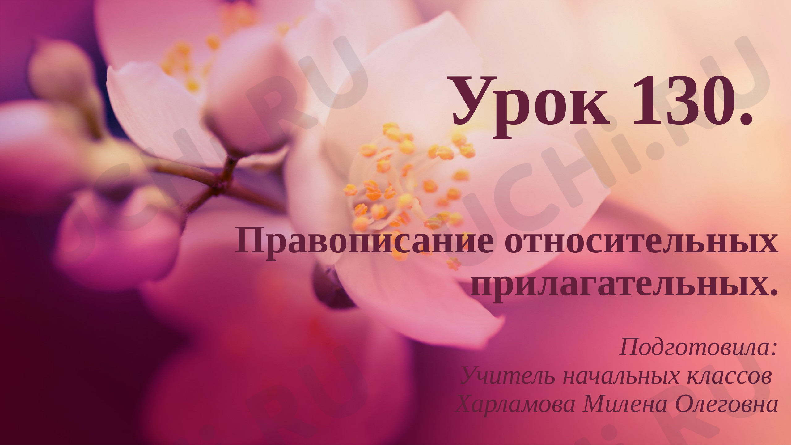 Предпросмотр материала Презентация к уроку русского языка по теме: Правописание относительных прилагательных. Презентация.