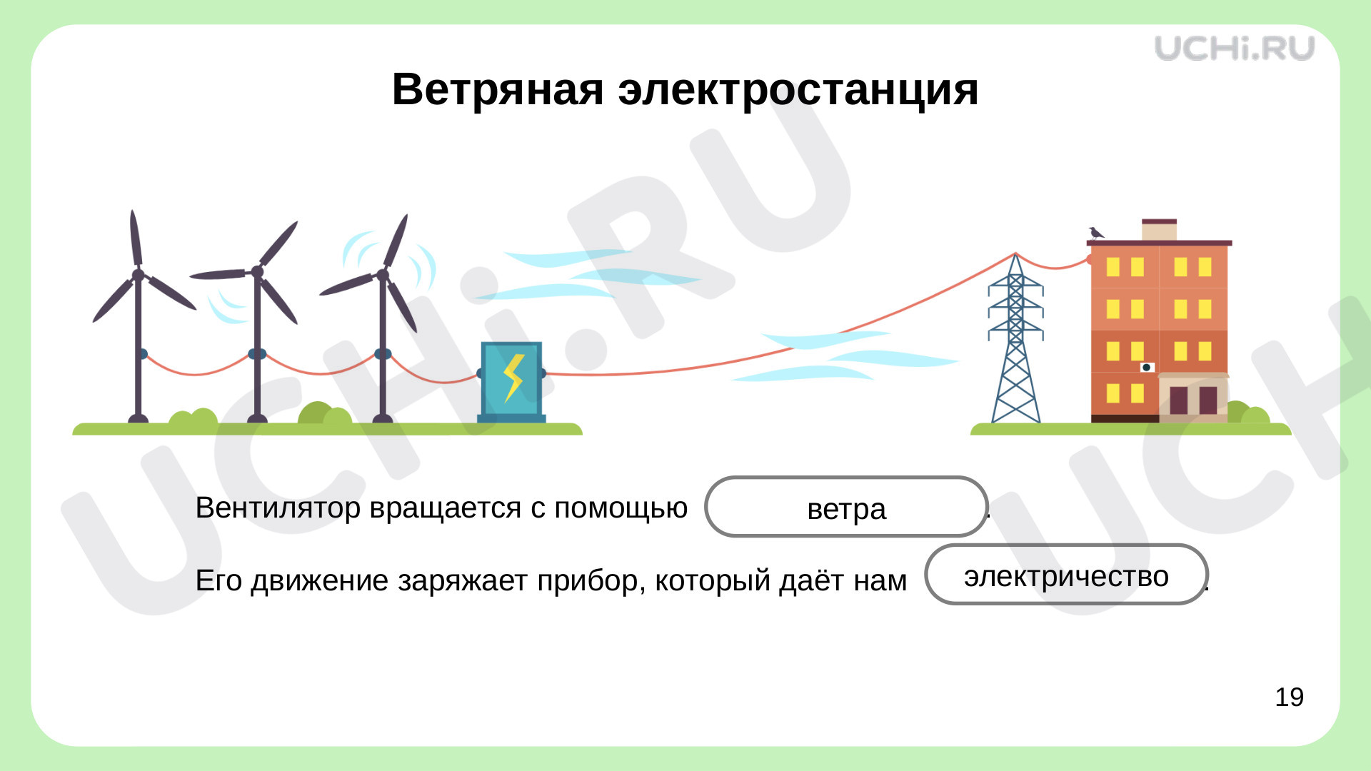 Материалы для урока по теме Откуда в наш дом приходит электричество?,  Окружающий мир, 1 класс.