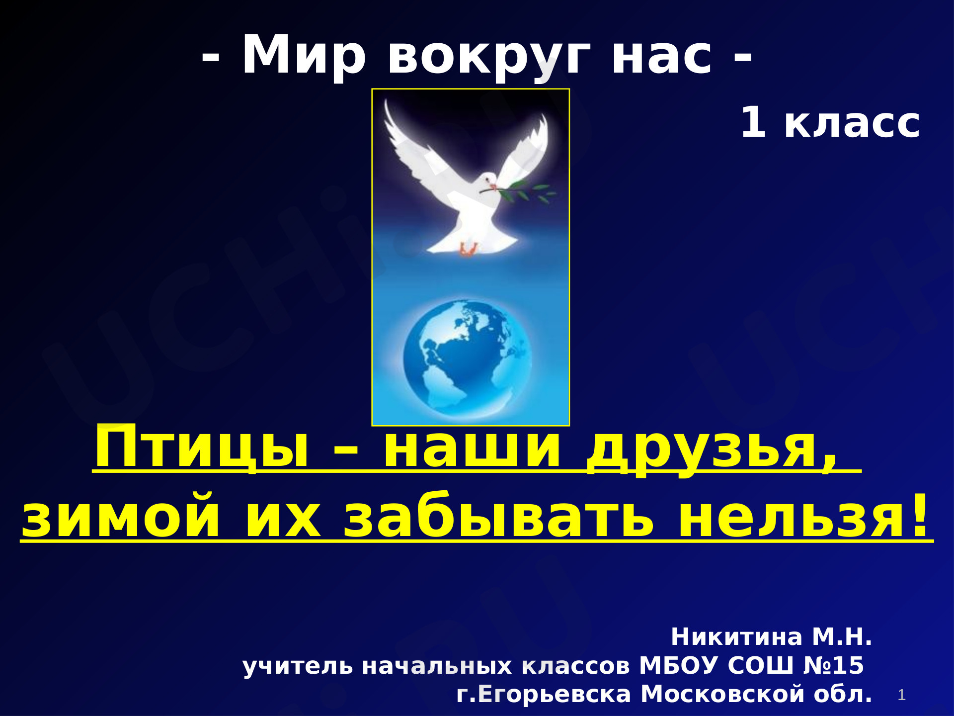 Предпросмотр материала Презентация к уроку окружающий мир. Расширение знаний о разнообразии птиц на планете. Знакомство с многообразием птиц, зимующих в родном крае.