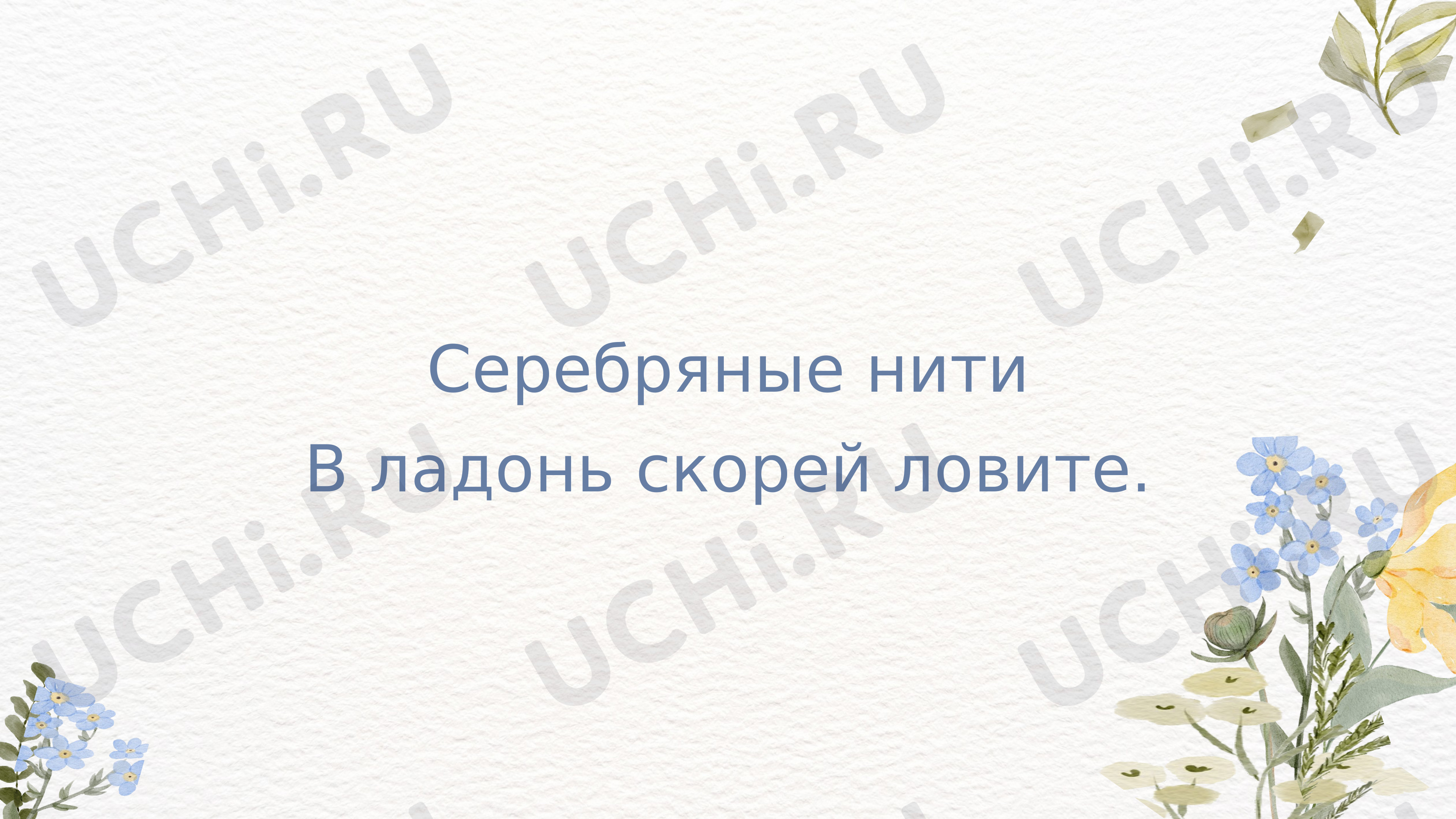 Предпросмотр материала Презентация к уроку литературного чтения по теме: А.А. Фет "Весенний дождь", "Бабочка"