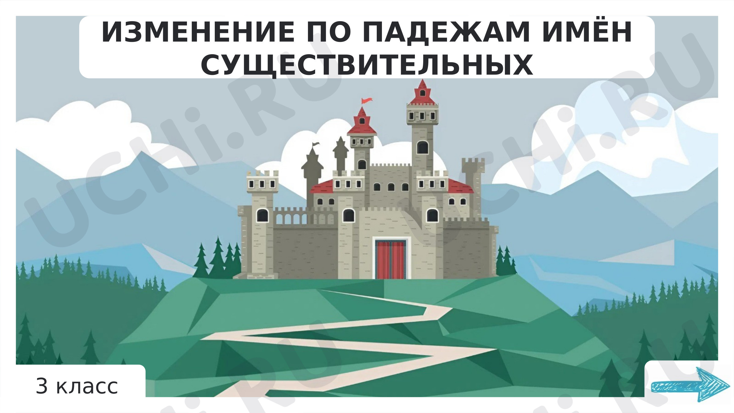 Предпросмотр материала Презентация к уроку русского языка. Изменение по падежам имён существительных