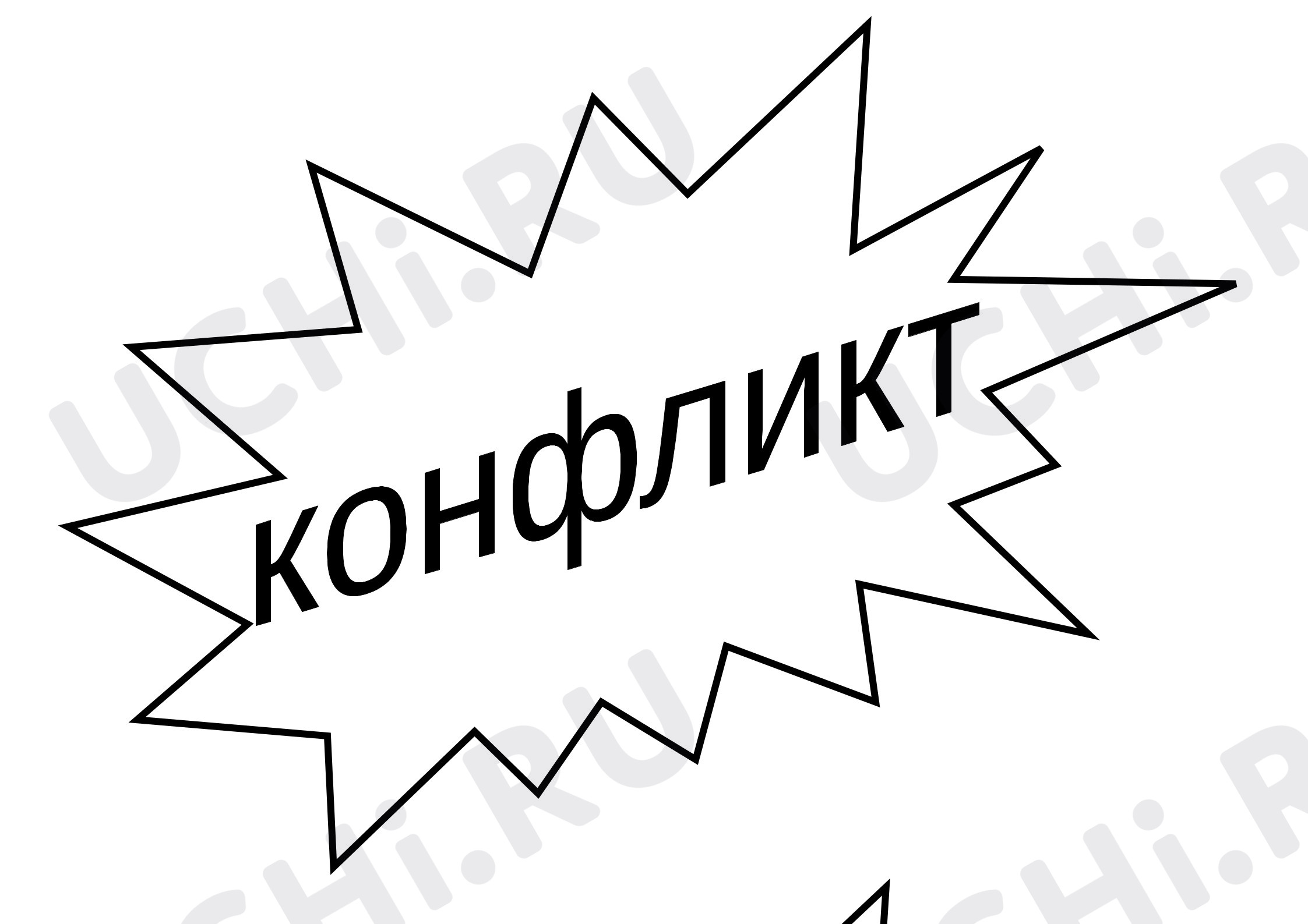 Предпросмотр материала Решаем конфликтные ситуации