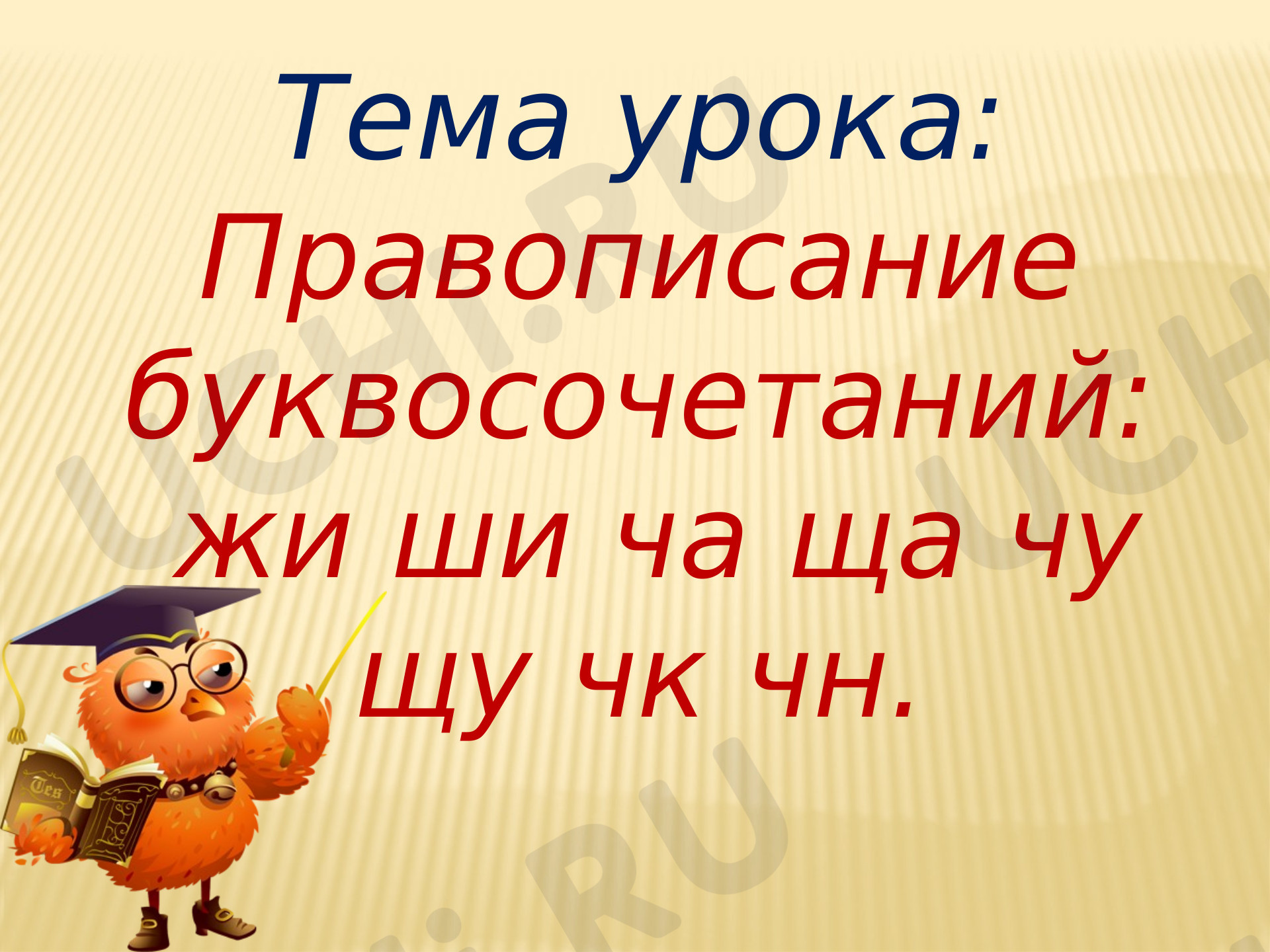 Правописание шипящих в сочетаниях с гласными и чк-чн.: Буквосочетания ЧК,  ЧН, ЧТ, НЩ | Учи.ру