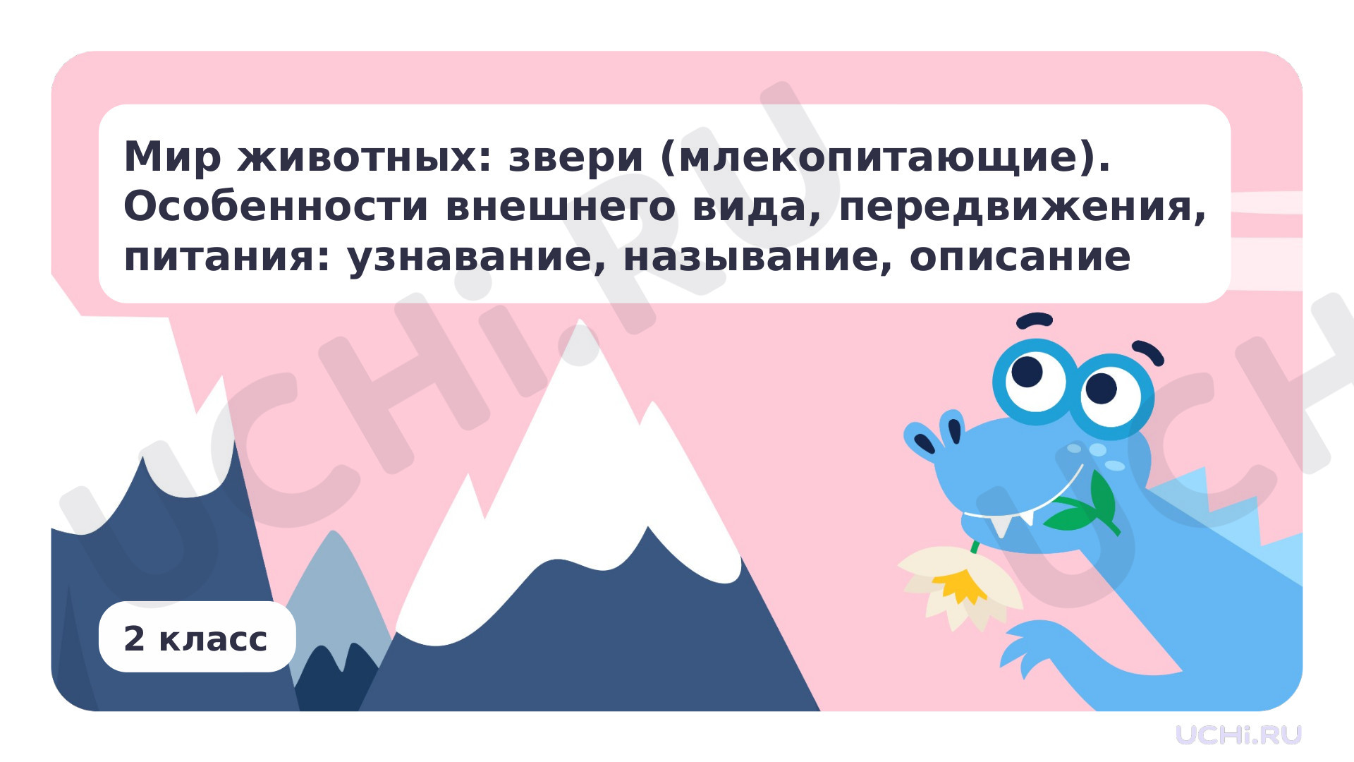 Предпросмотр материала Мир животных: звери (млекопитающие)