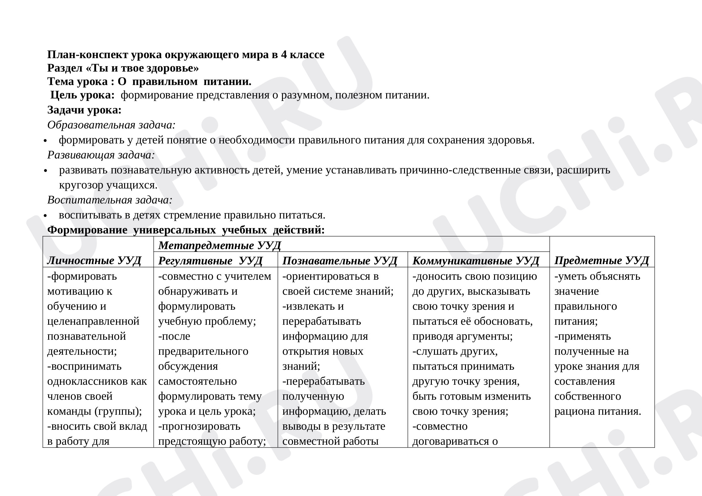 Предпросмотр материала Здоровья