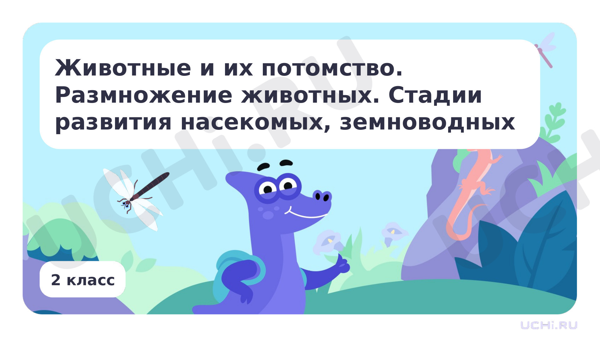 Предпросмотр материала Животные и их потомство