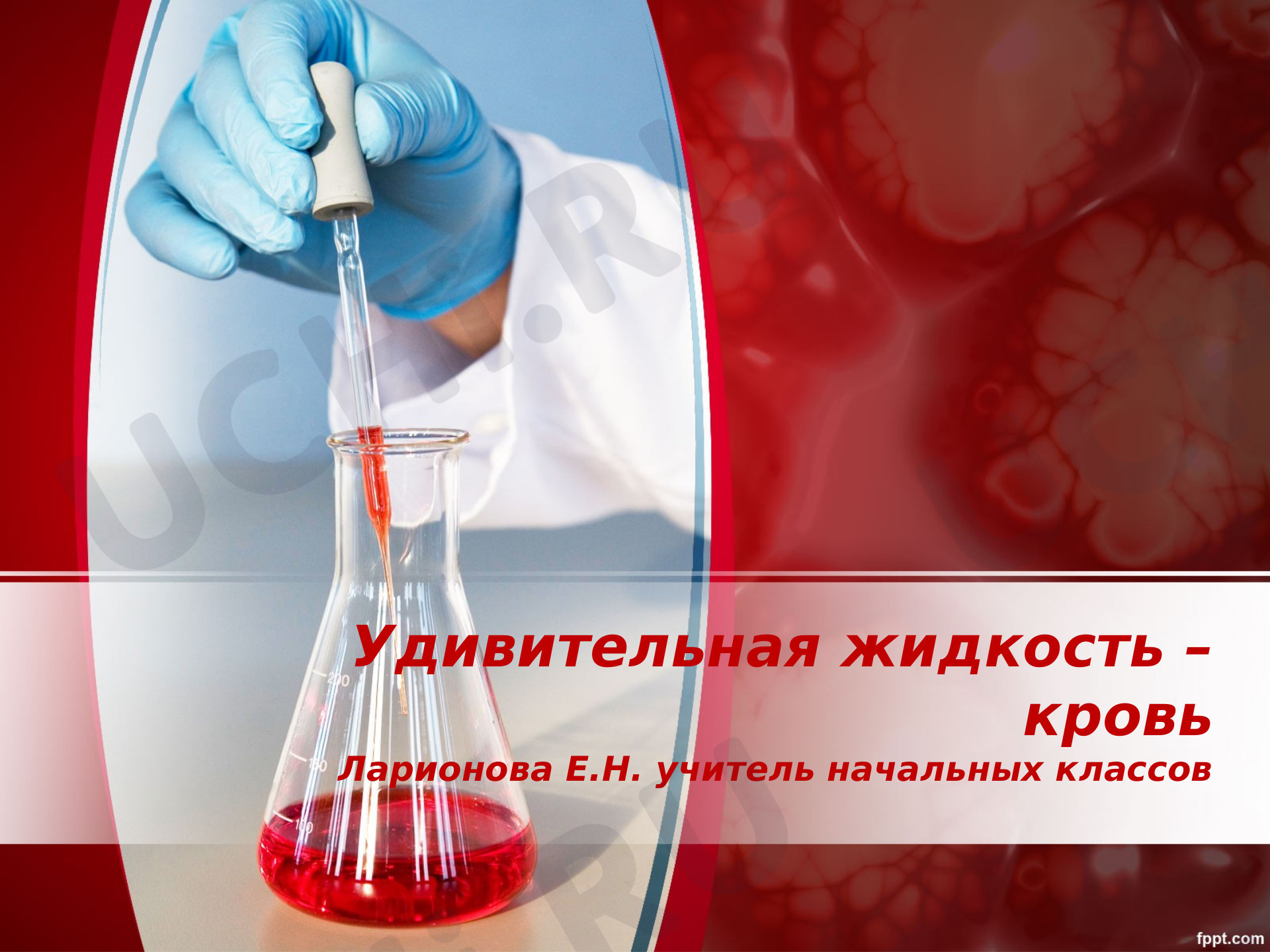 Предпросмотр материала Презентация по окружающему миру "Удивительная жидкость - кровь"