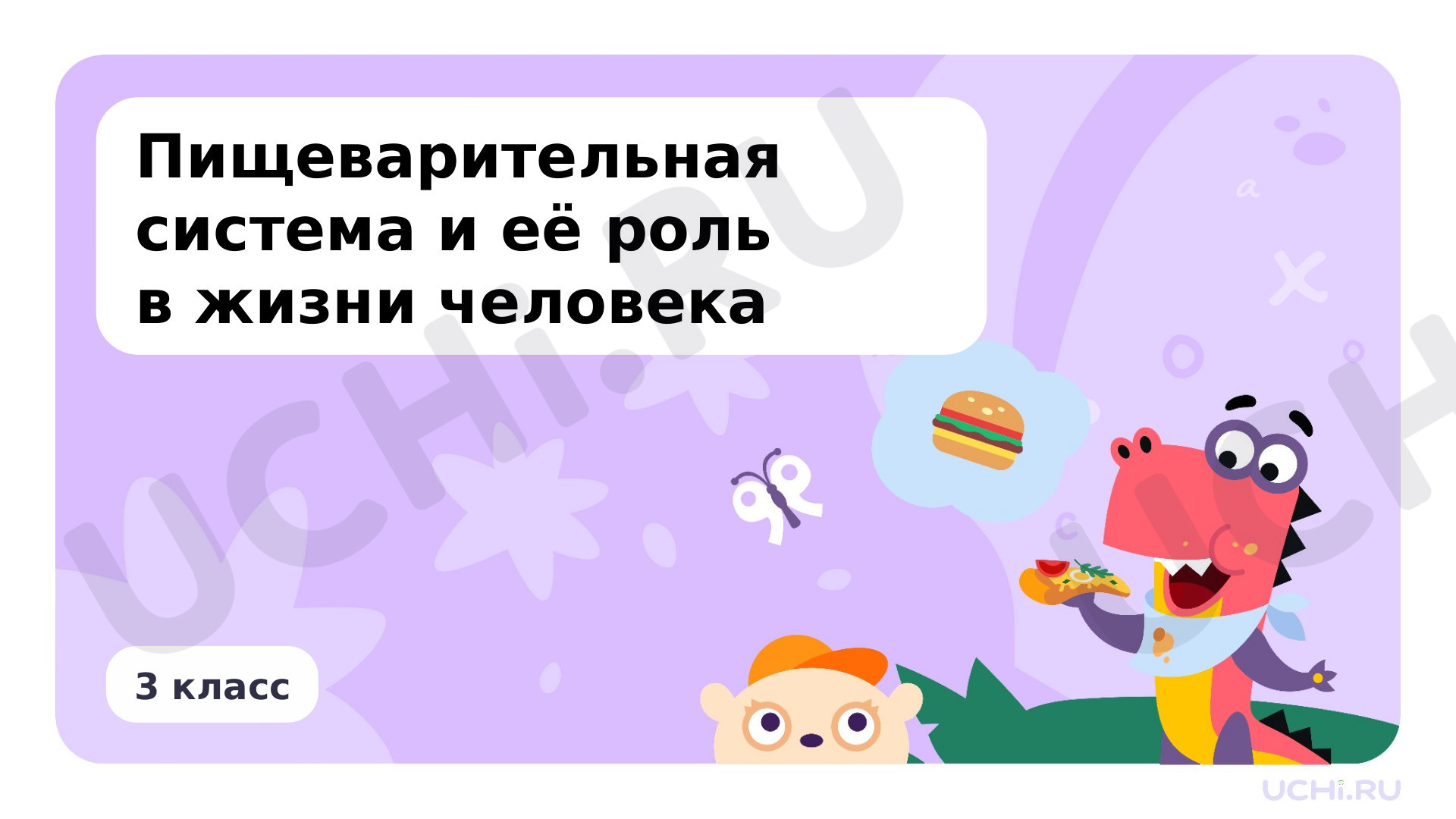 Предпросмотр материала Пищеварительная система и её роль в жизни человека