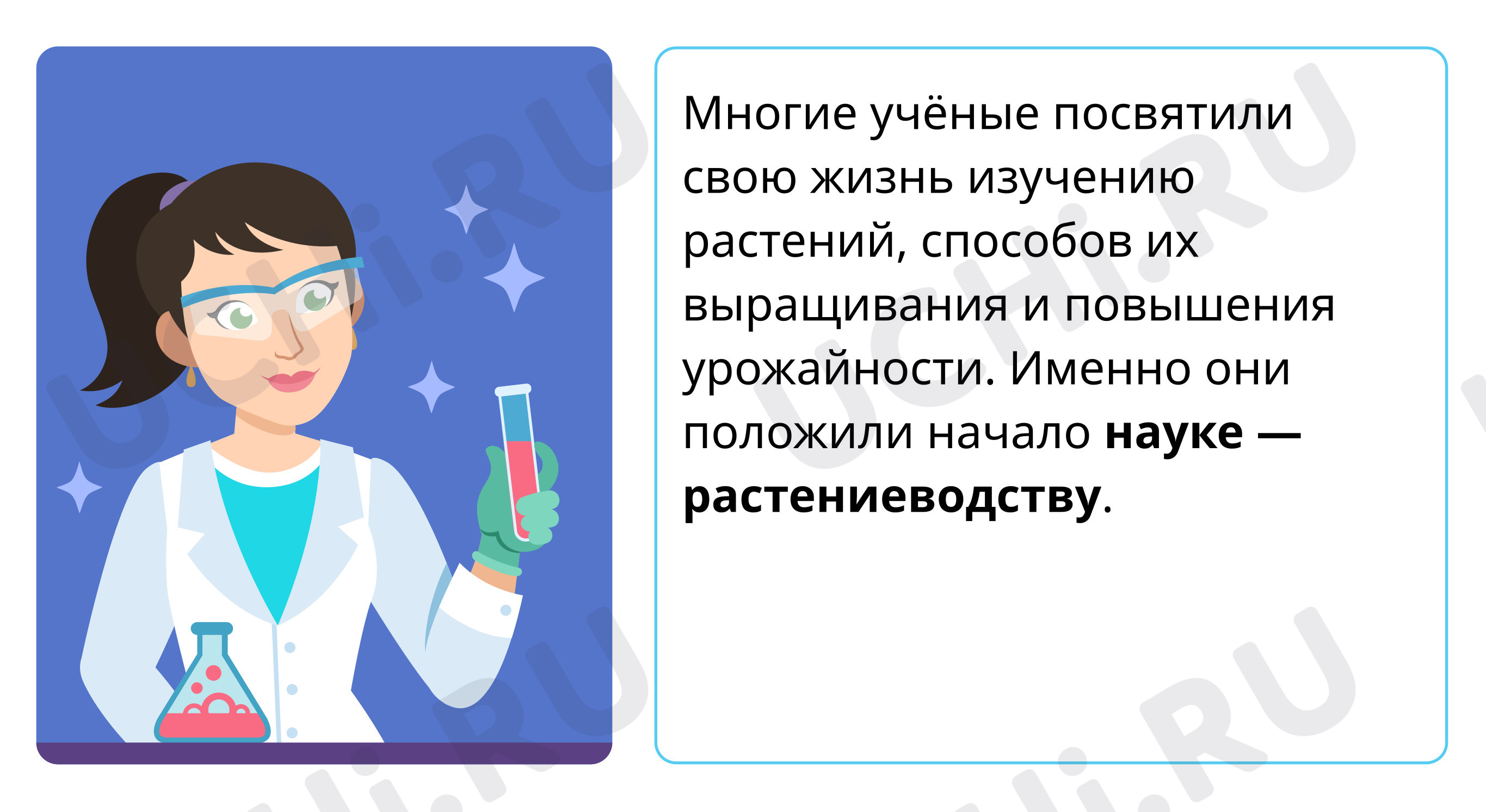 Предпросмотр материала Растениеводство как наука