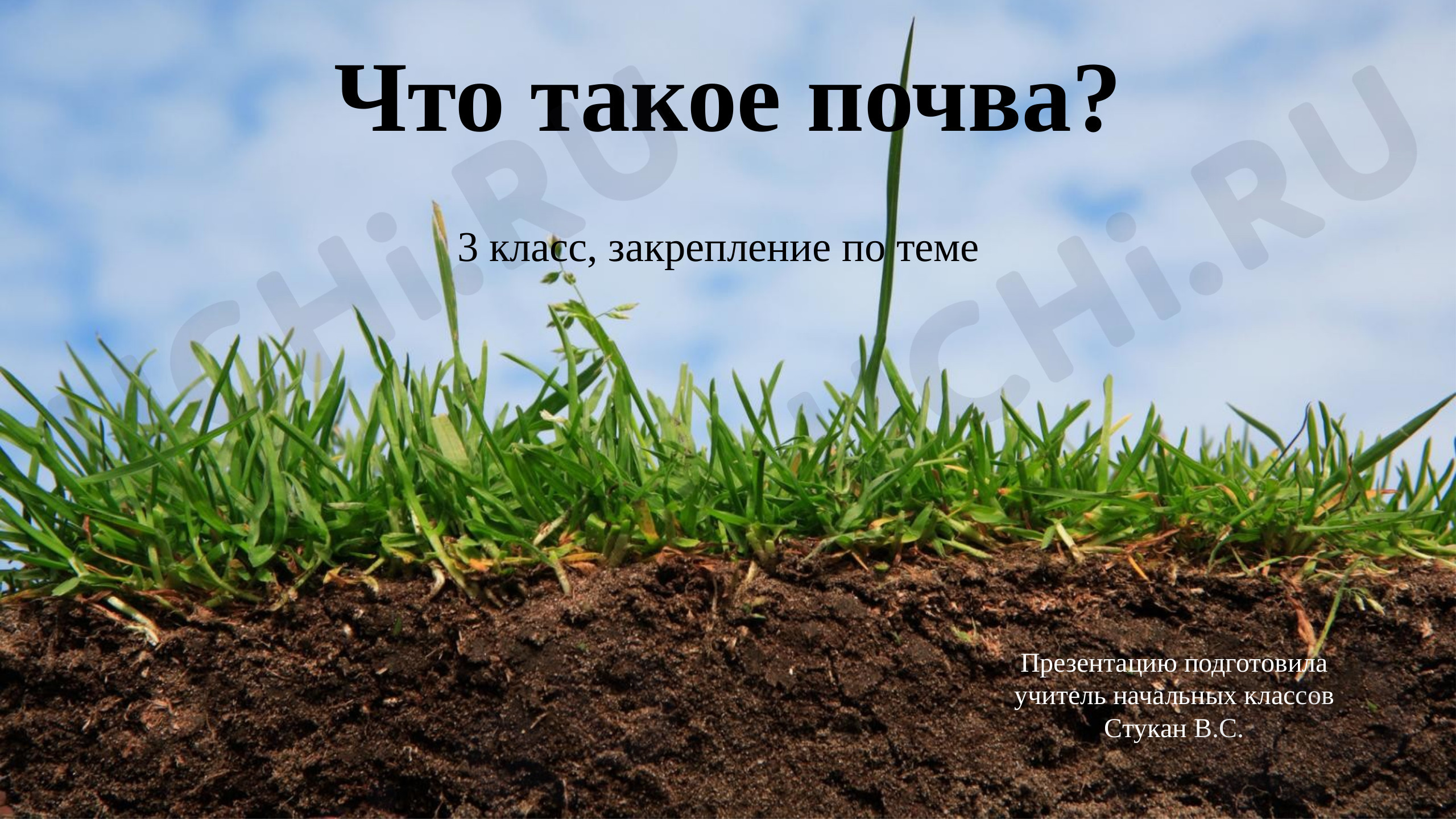 Предпросмотр материала Презентация к уроку окружающего мира. Что такое почва? 3 класс. Обобщение по теме