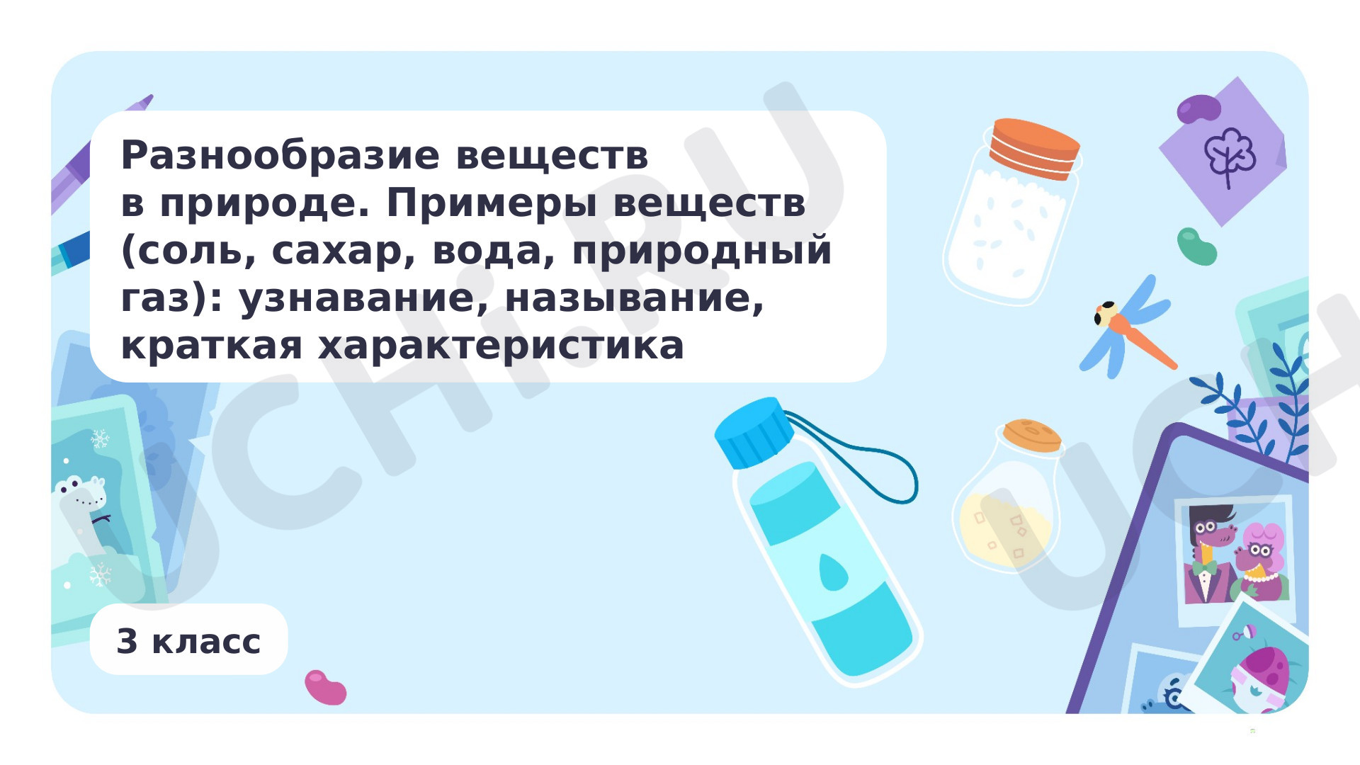 Предпросмотр материала Разнообразие веществ в природе