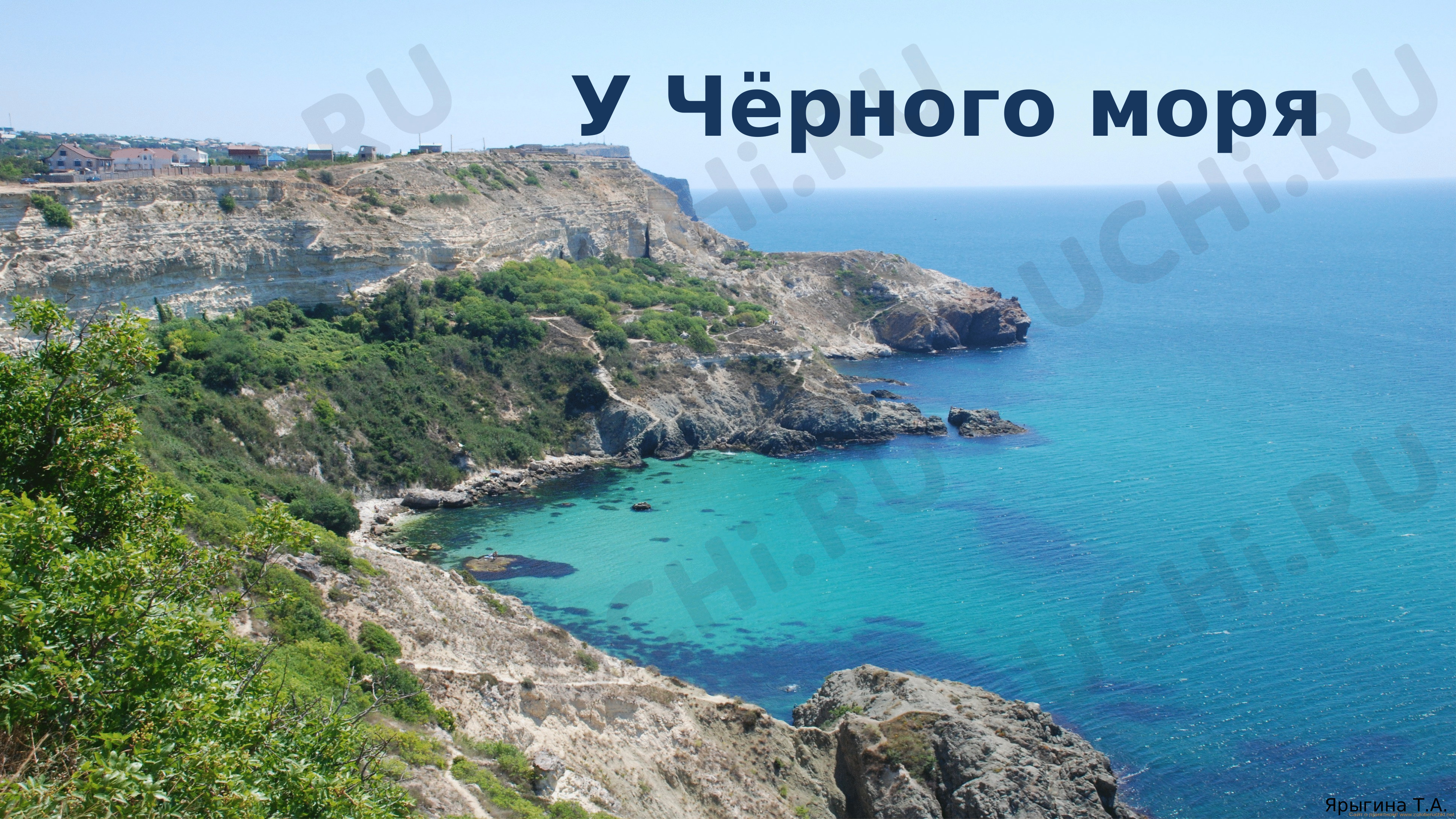 Предпросмотр материала У Черного моря