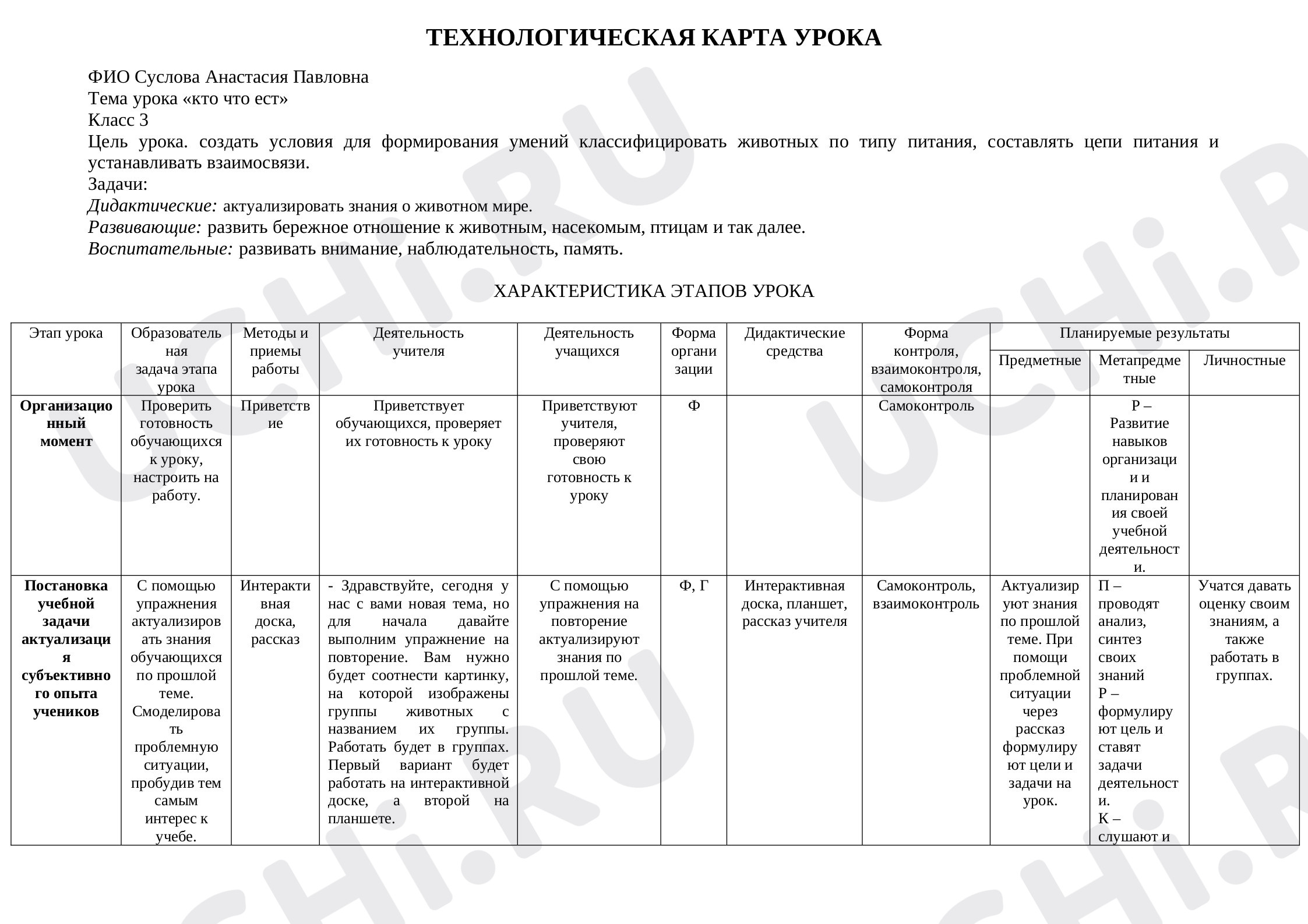 Предпросмотр материала Цепи питания