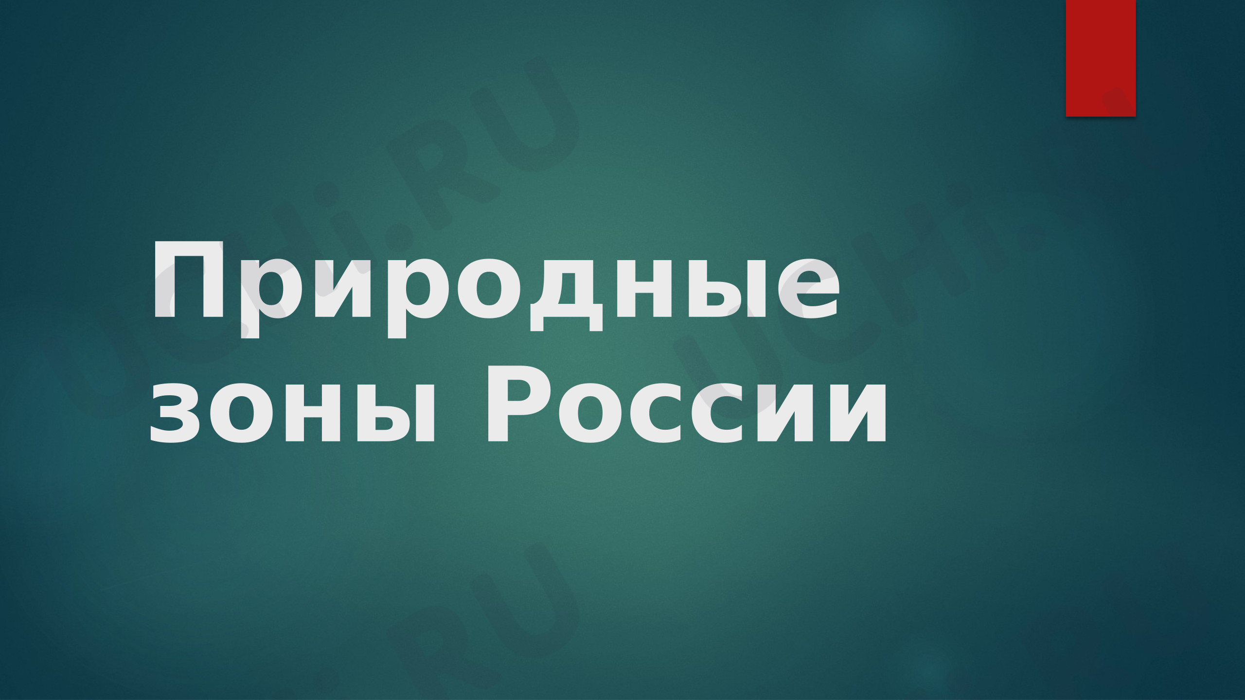 Предпросмотр материала Презентация к уроку окружающего мира. Основные природные зоны России.