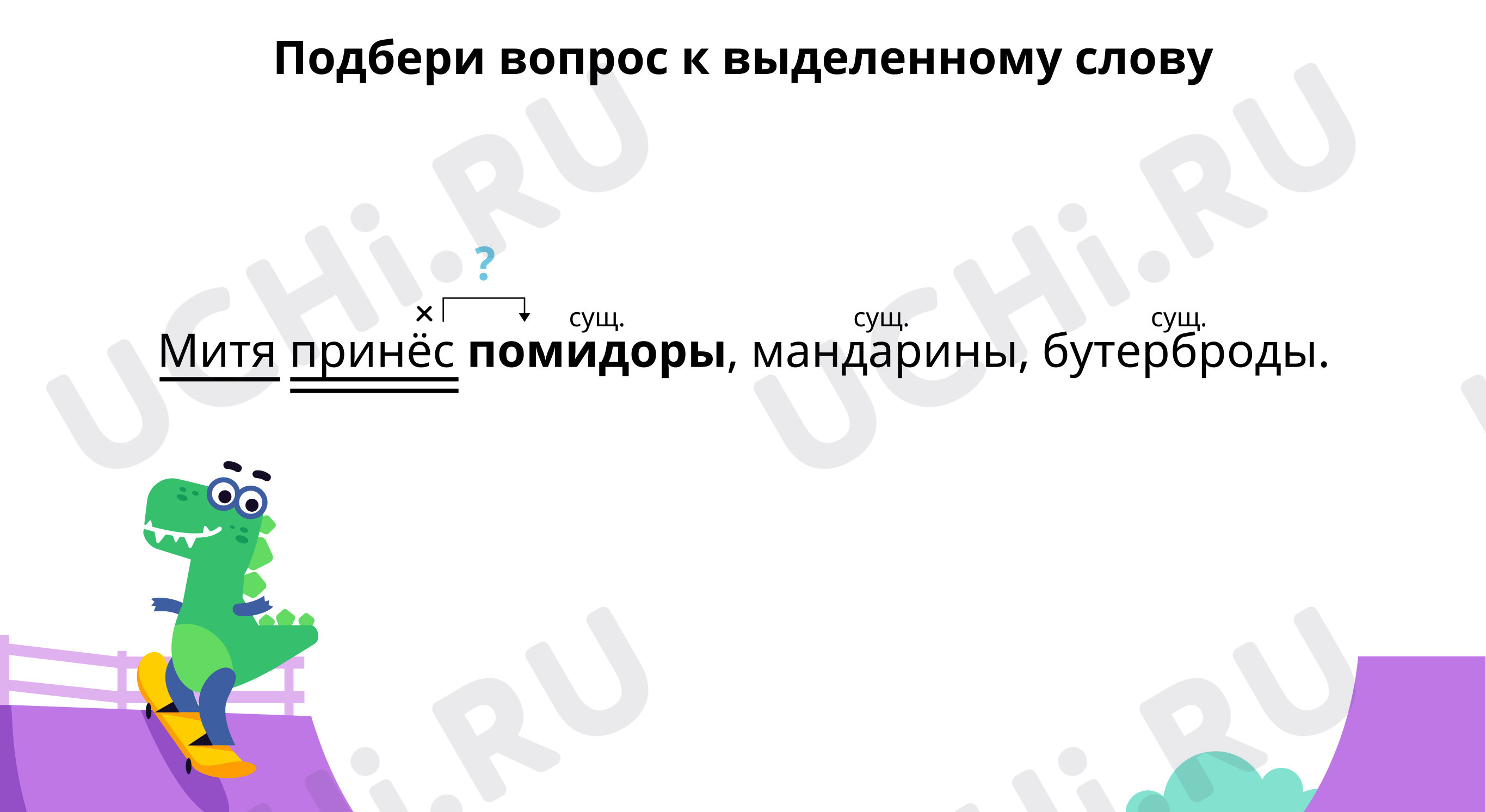 Что такое однородные члены предложения: Однородные члены предложения.  Словарный диктант | Учи.ру