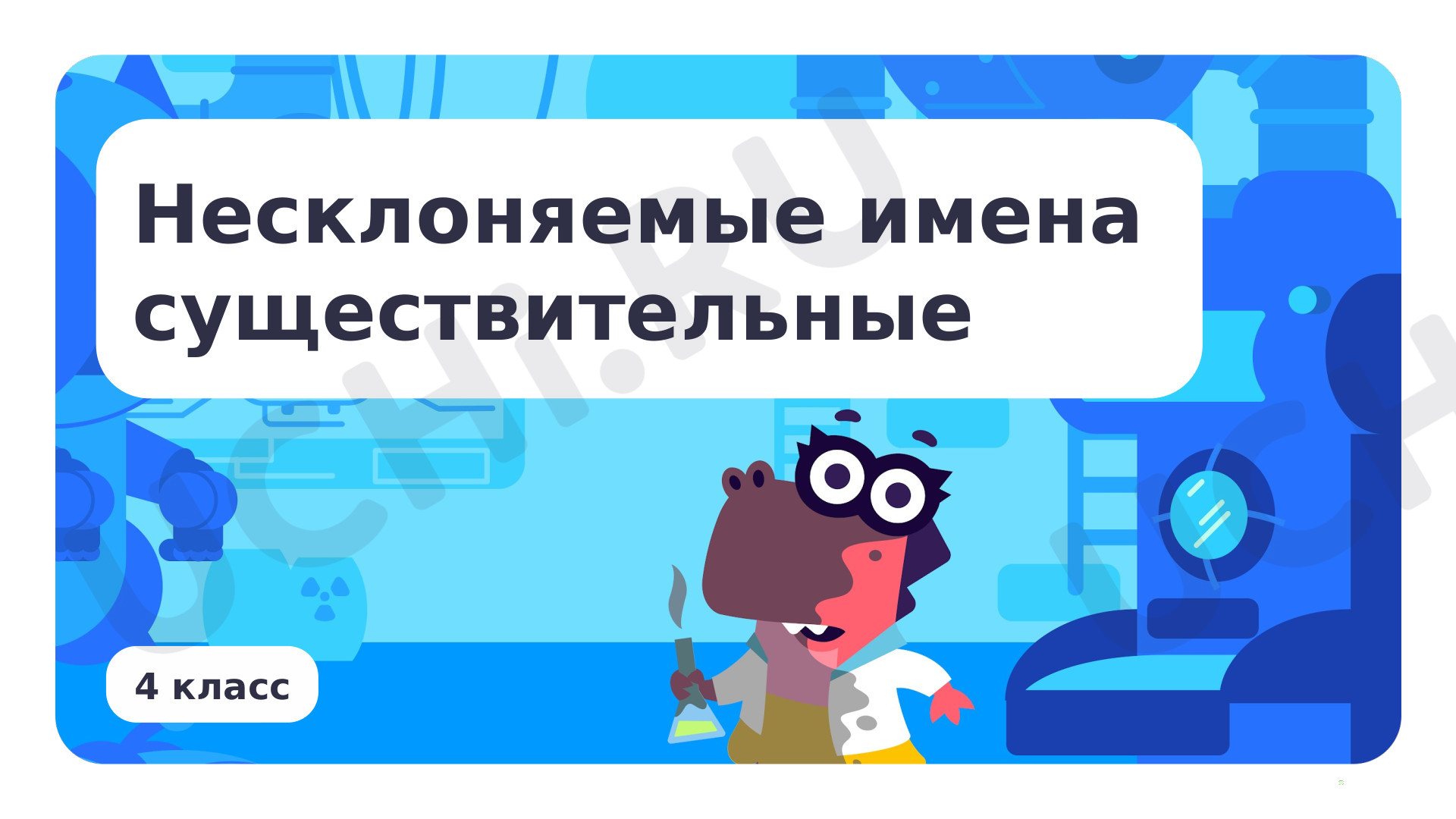 Предпросмотр материала Несклоняемые имена существительные