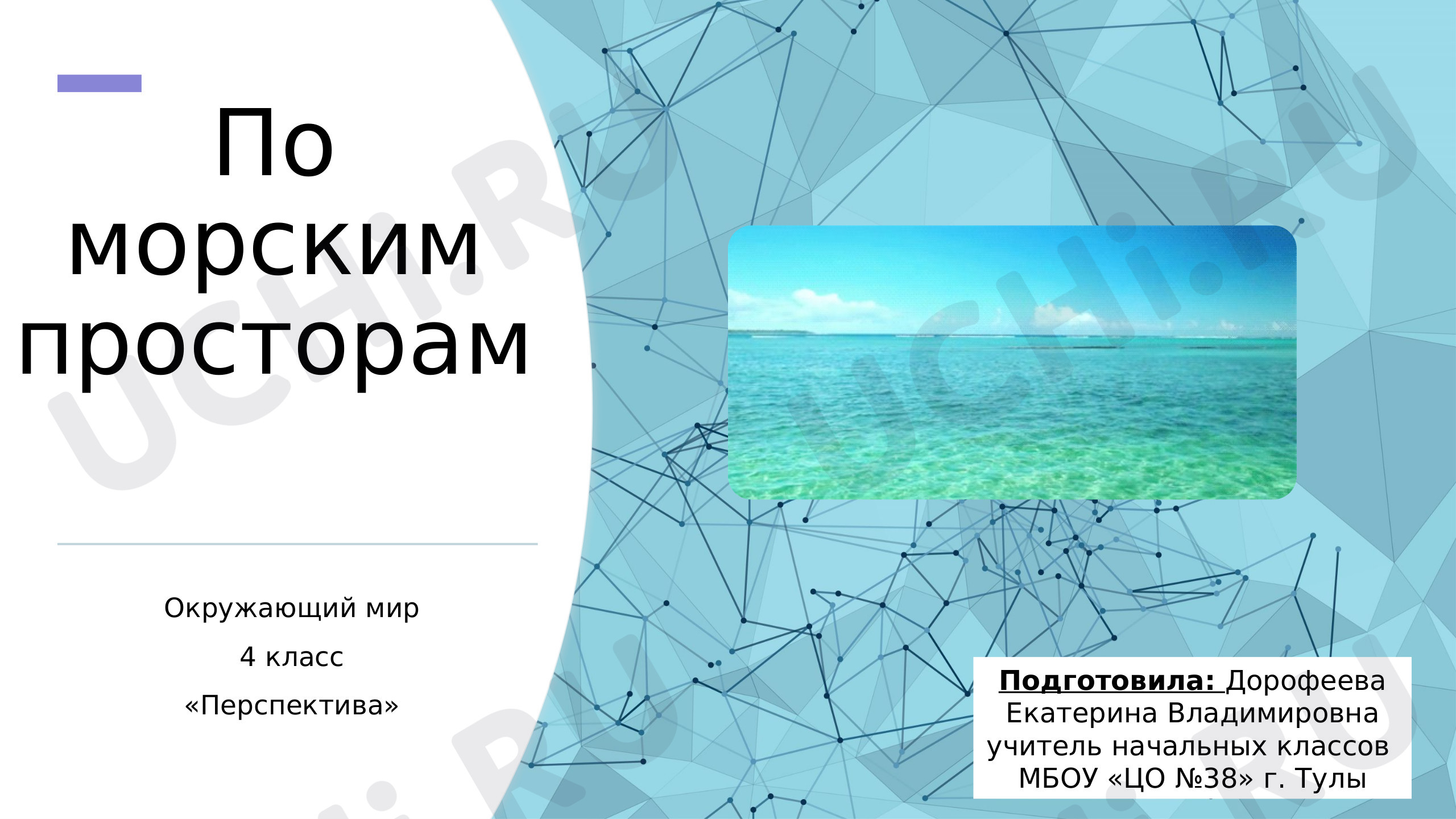 Предпросмотр материала По морским просторам