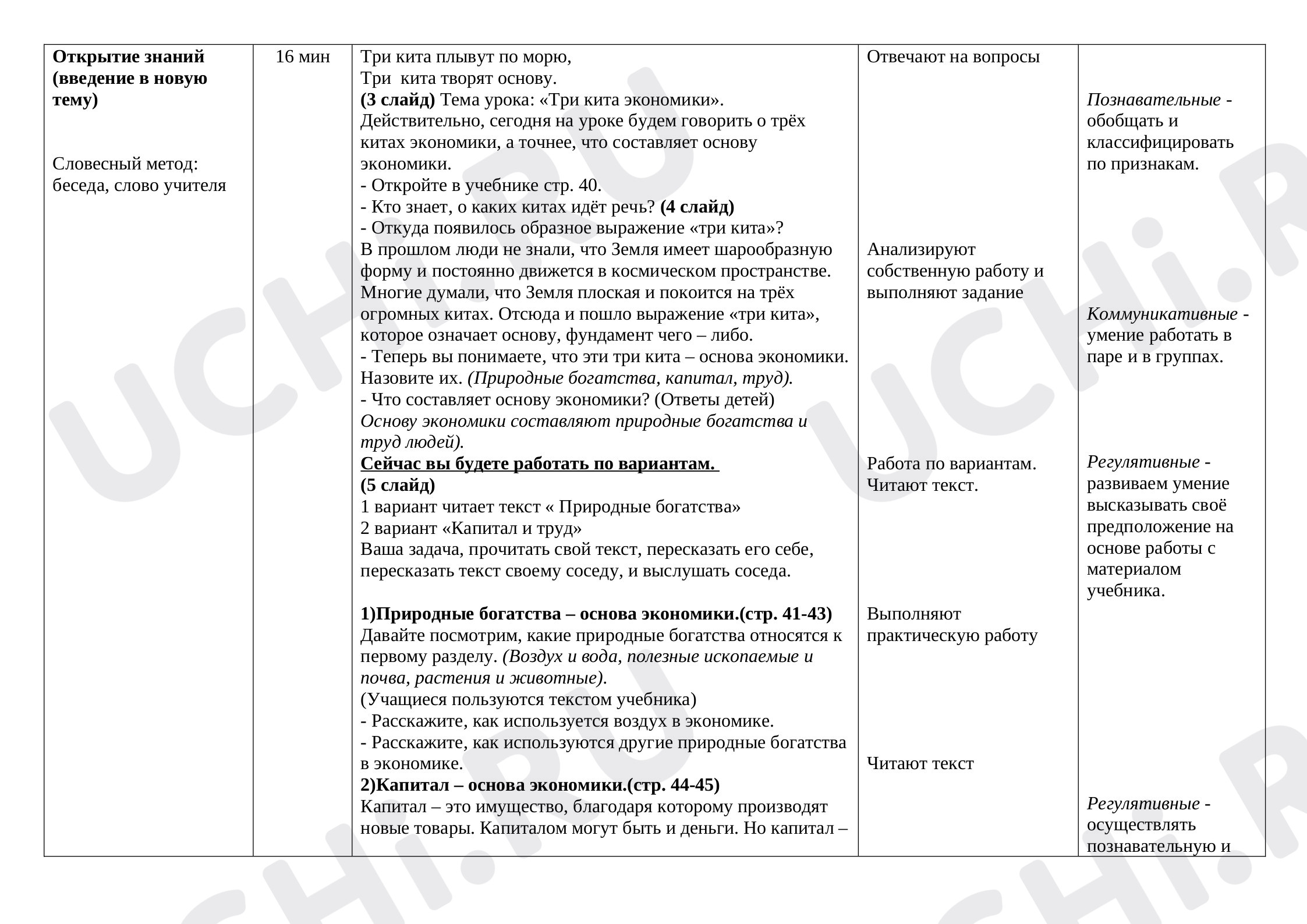 Экономика, окружающий мир 3 класс | Подготовка к уроку от Учи.ру