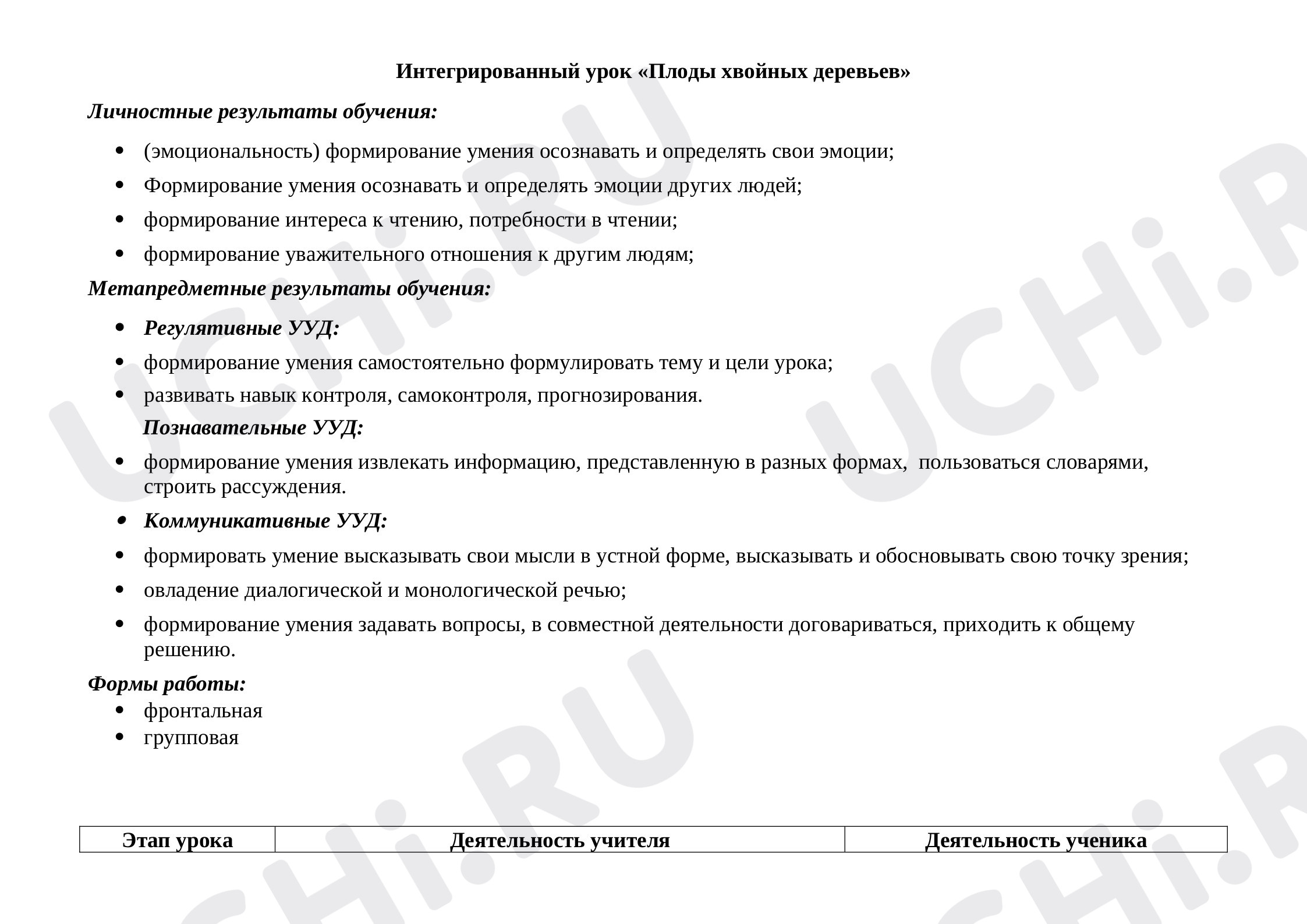 Предпросмотр материала Плоды хвойных деревьев