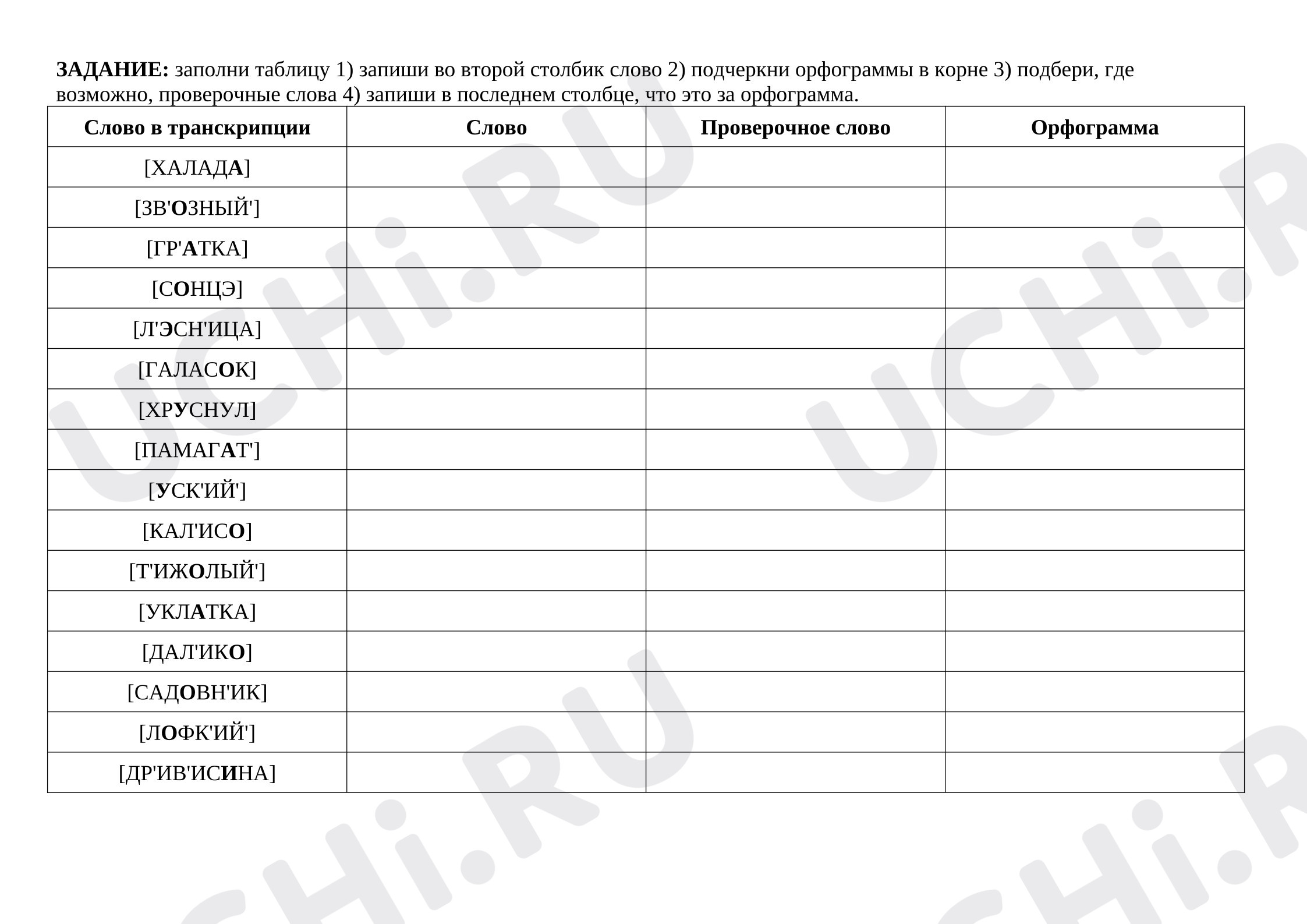 Предпросмотр материала Правописание безударных гласных в корне слова. Правописание парных по звонкости-глухости согласных звуков в корне слова. Правописание с непроизносимой согласной в корне слова