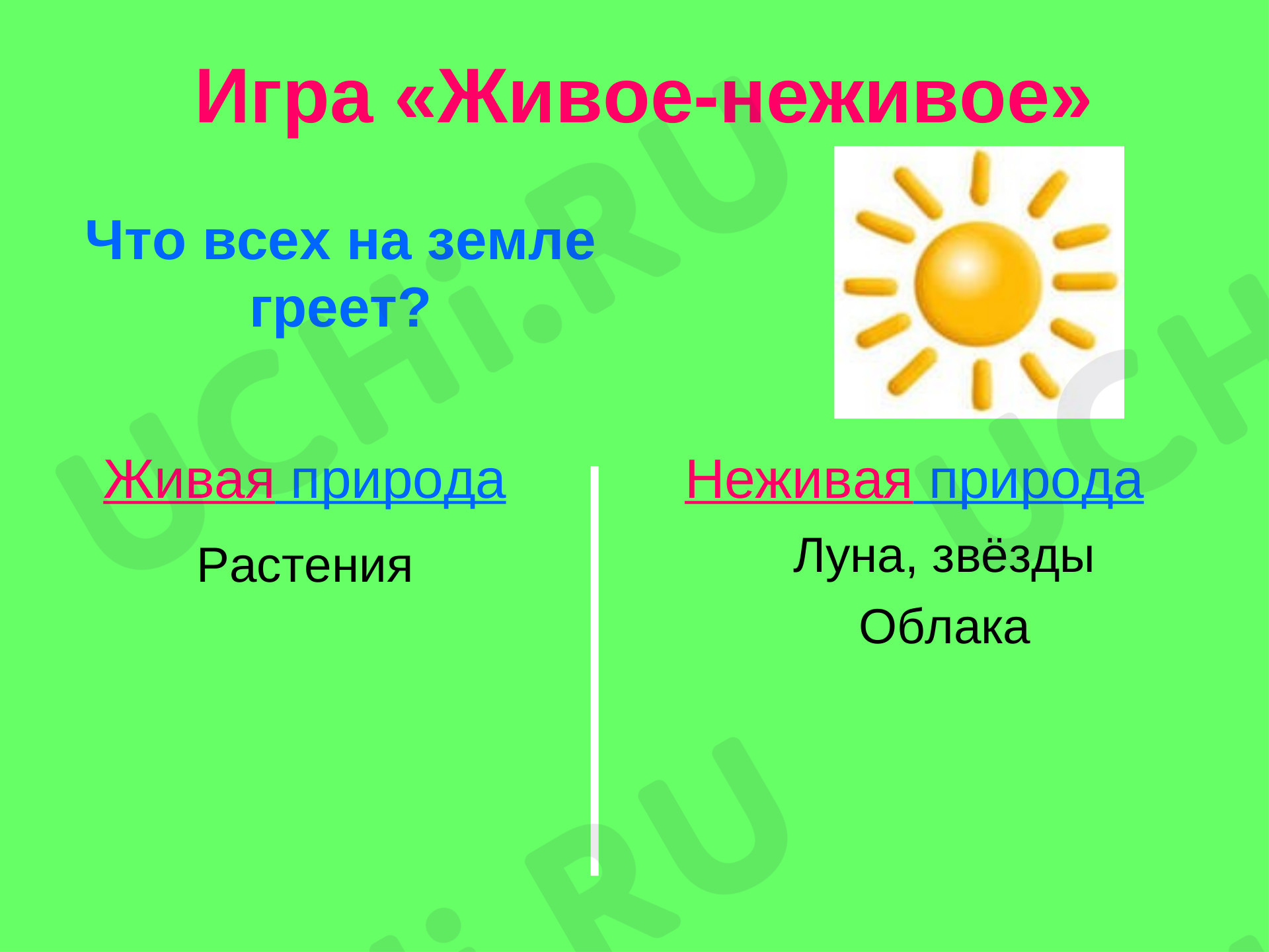 Окружающий мир для 1 четверти 1 класса. ЭОР | Подготовка к уроку от Учи.ру