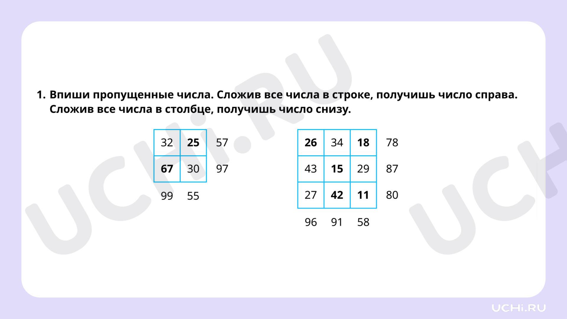 Математика для 4 четверти 2 класса. ЭОР | Подготовка к уроку от Учи.ру