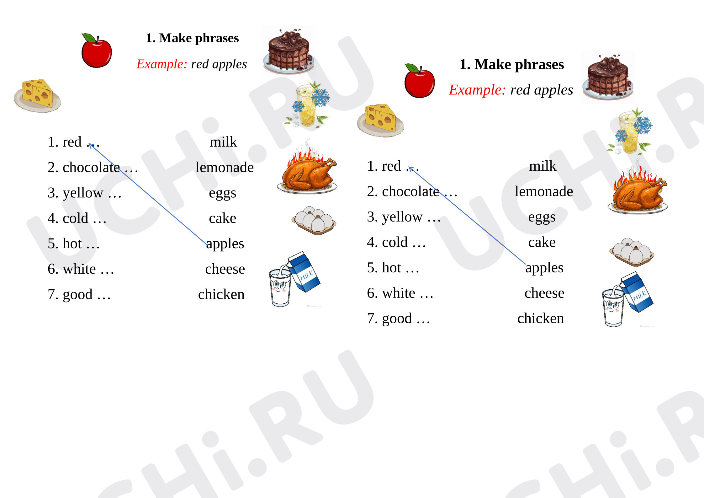 Предпросмотр материала Рабочие листы к уроку английского языка He loves jelly!