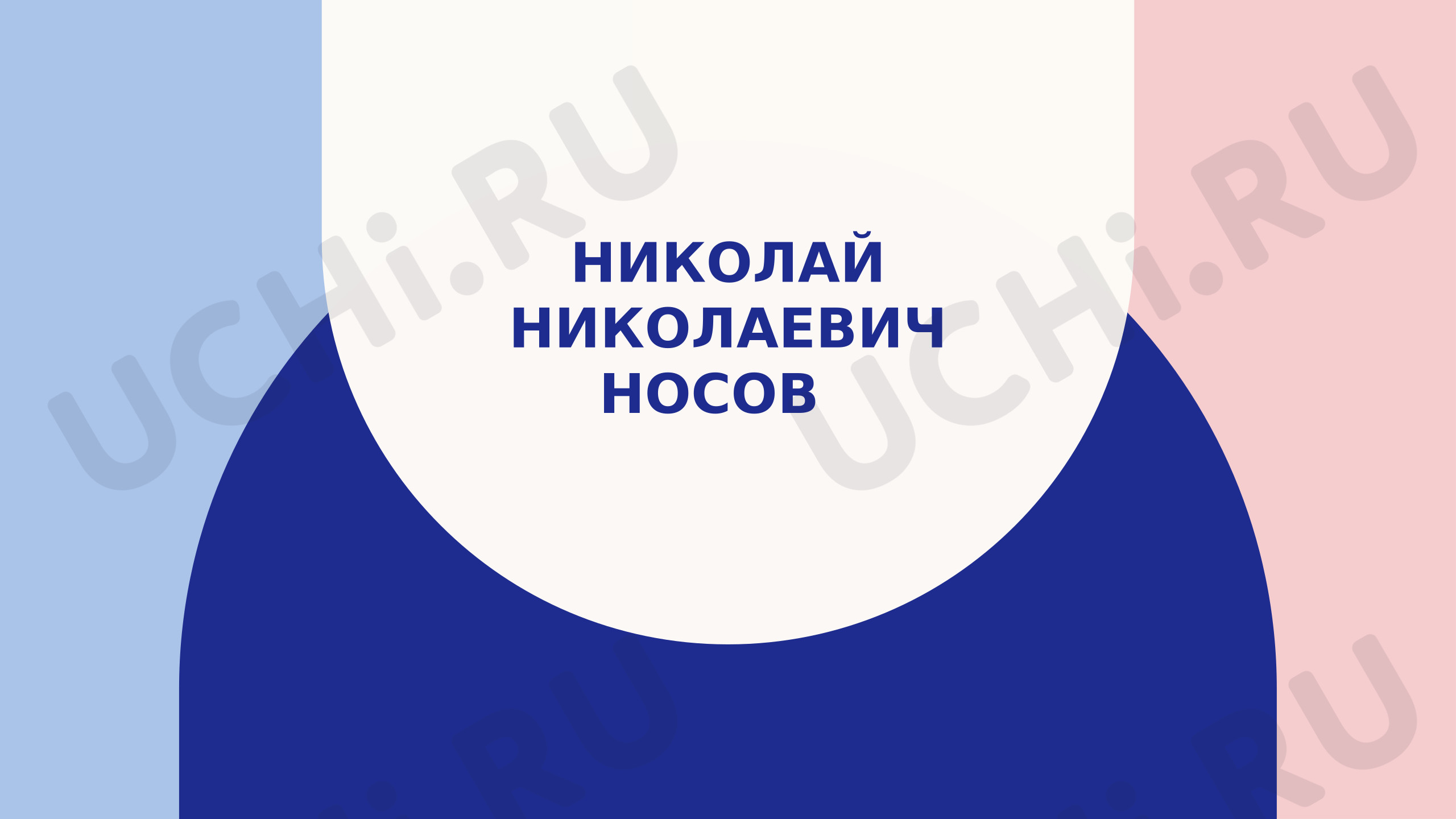 Предпросмотр материала Презентация по литературе. Н.Н. Носов.