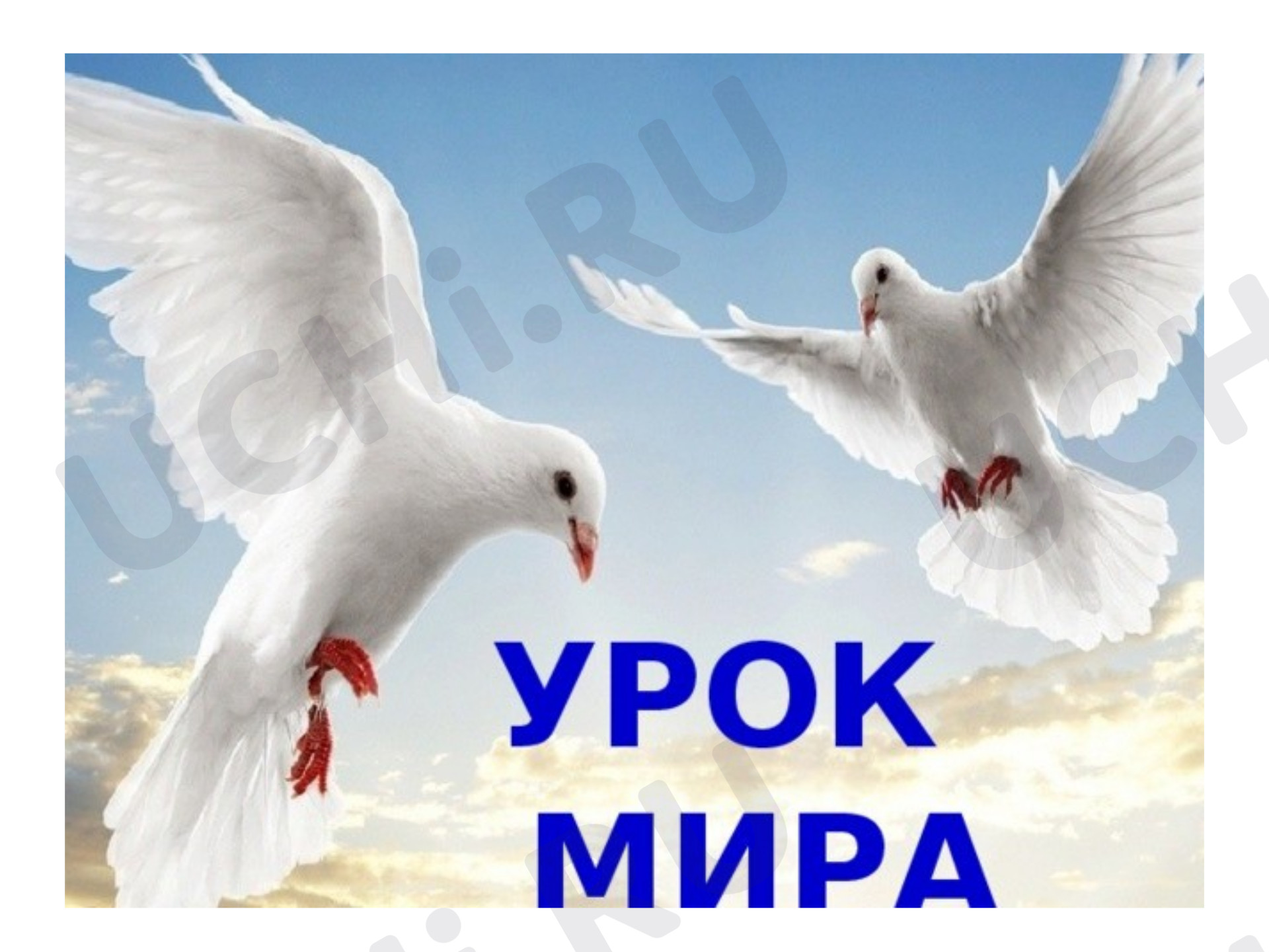 Предпросмотр материала Урок Мира